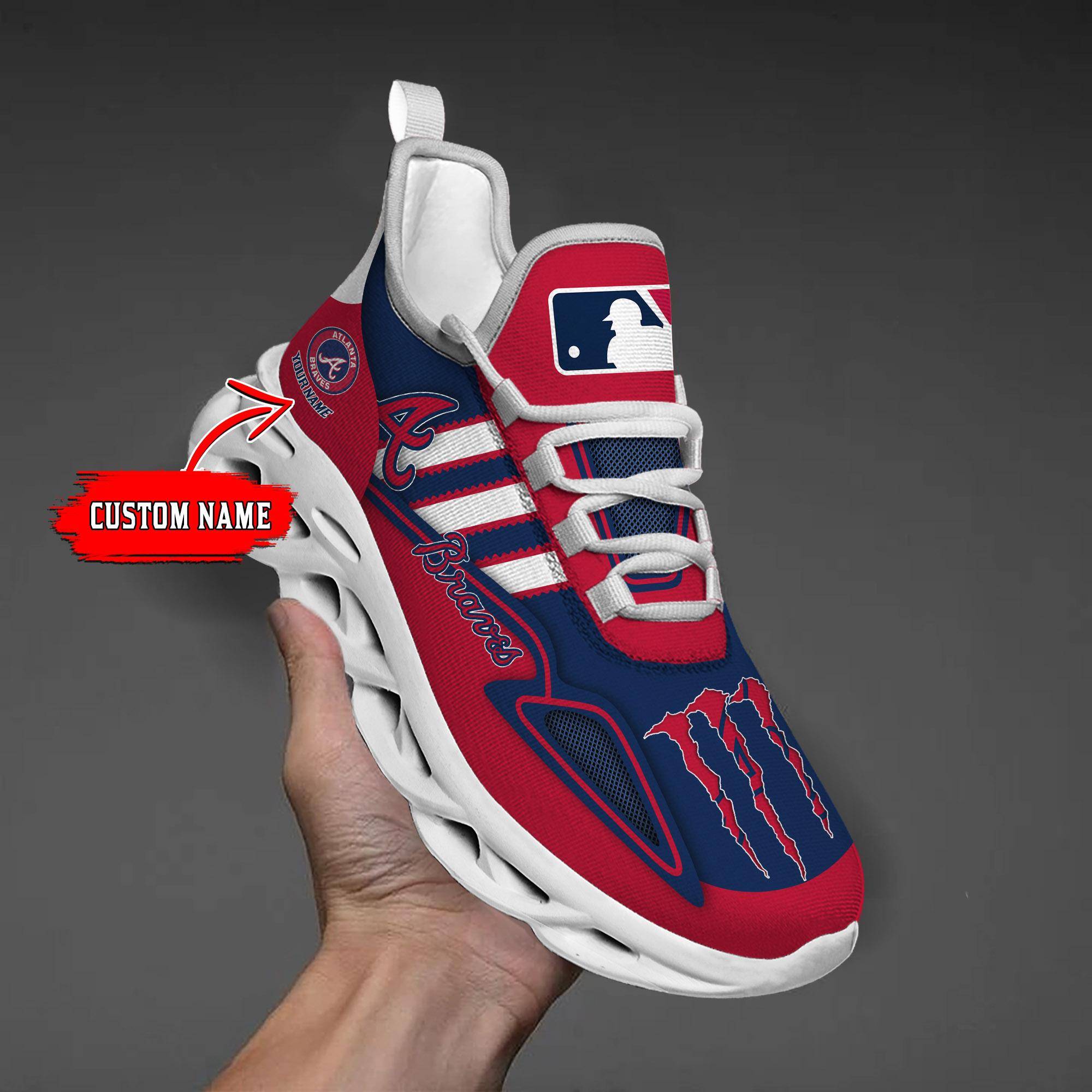 nordmerch atlanta braves max soul shoes sneakers for men and women 8qmdb