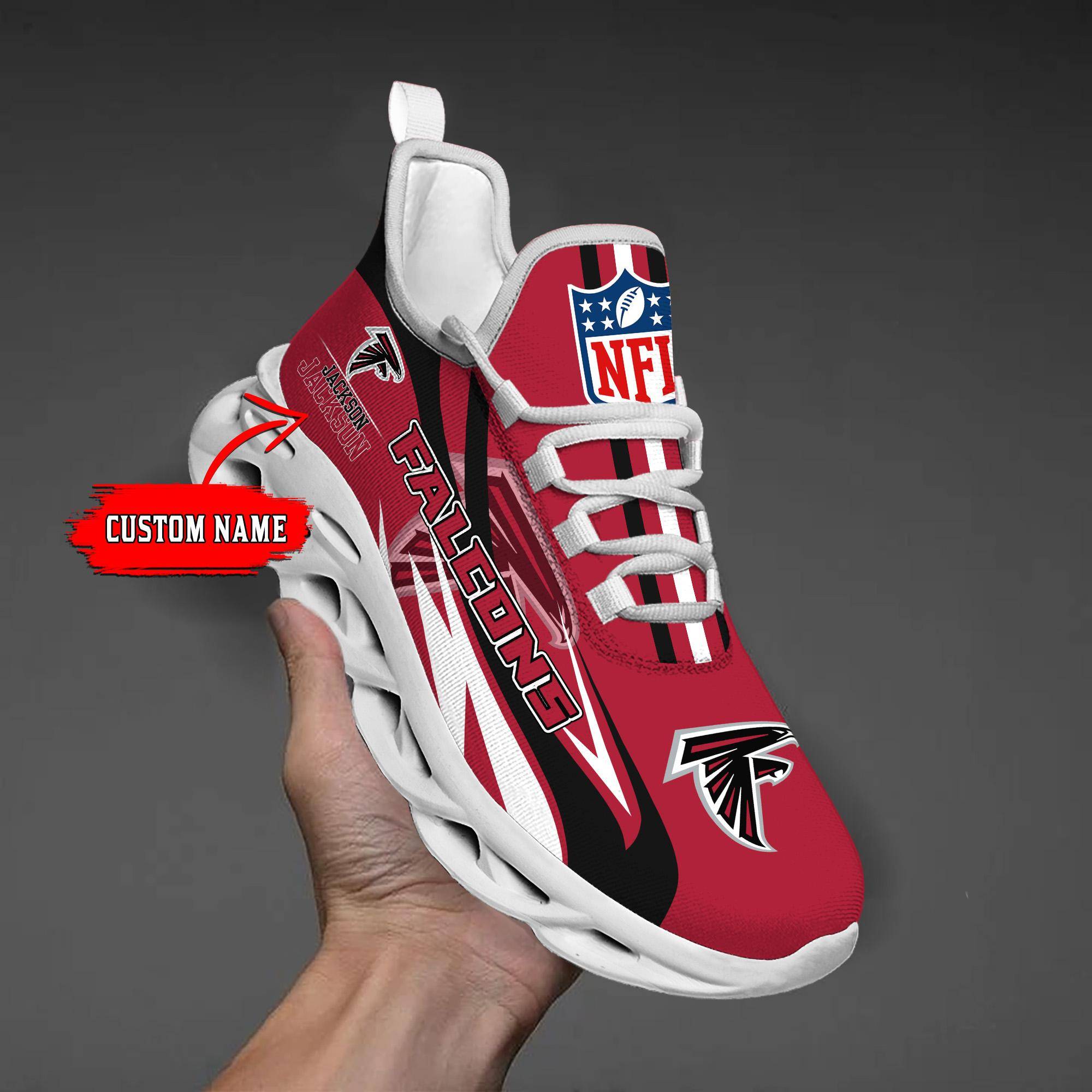 nordmerch atlanta falcons max soul shoes sneakers for men and women d3ujm