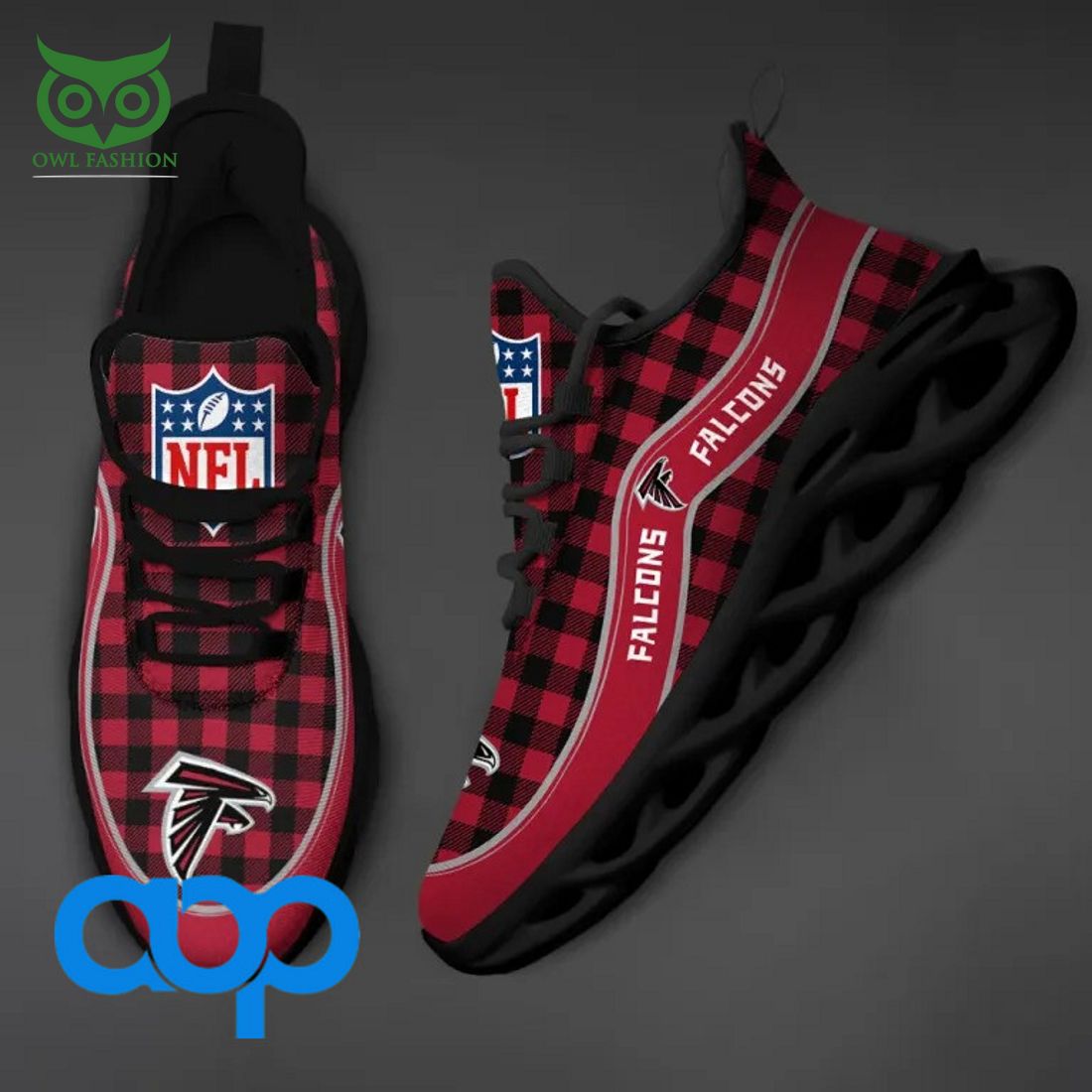 nordmerch atlanta falcons max soul shoes sneakers for men and women kto5d