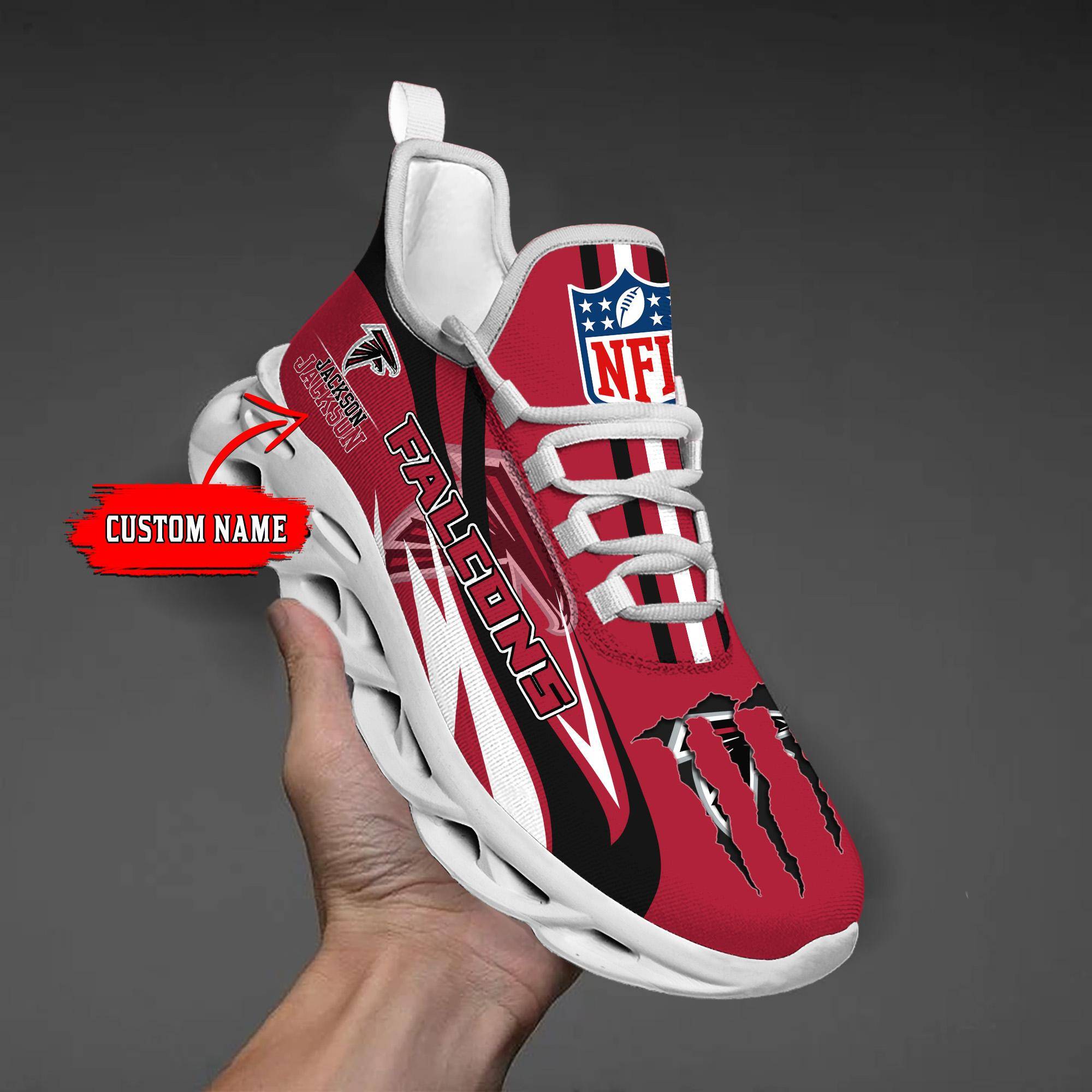 nordmerch atlanta falcons max soul shoes sneakers for men and women nfeg8