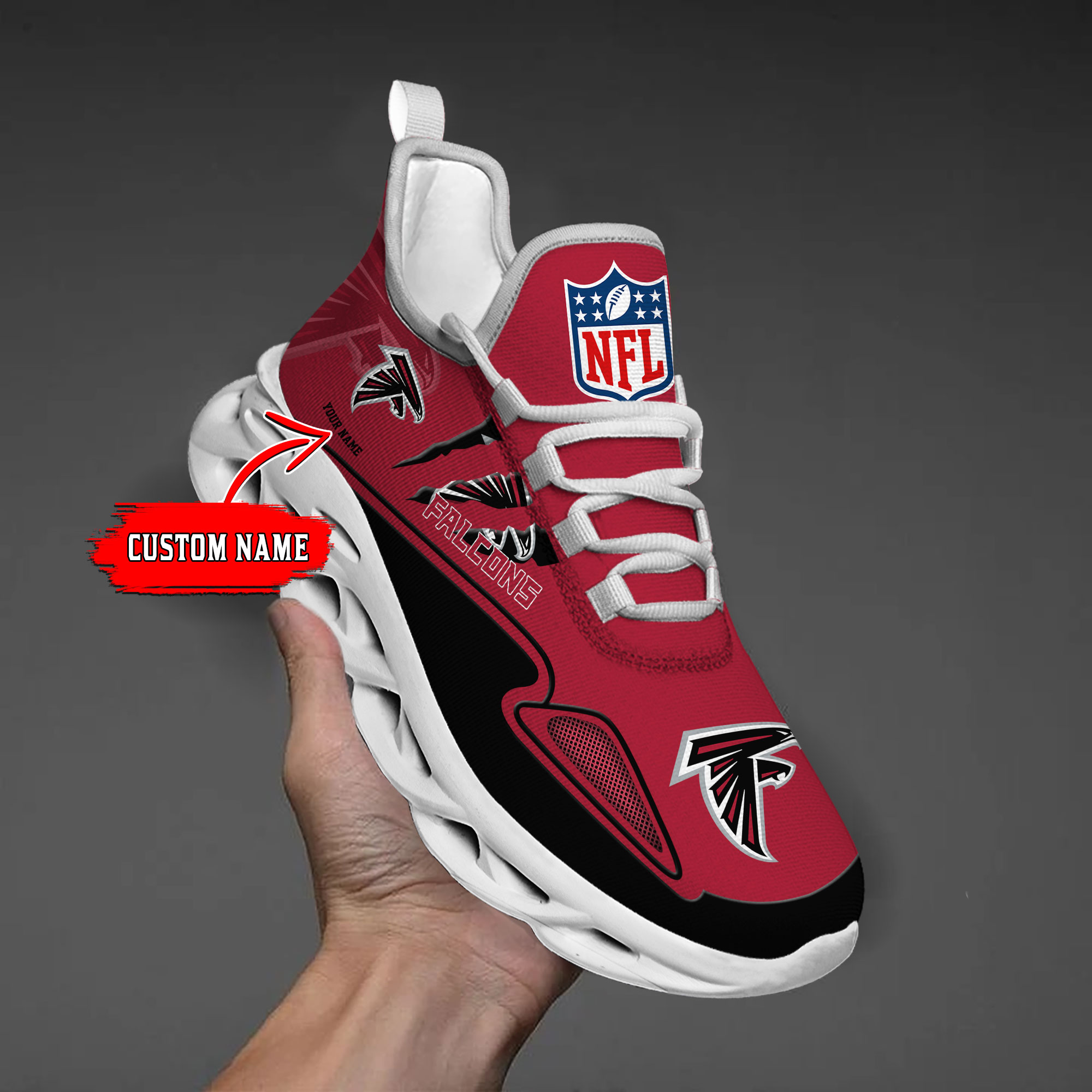 nordmerch atlanta falcons max soul shoes sneakers for men and women uasdo