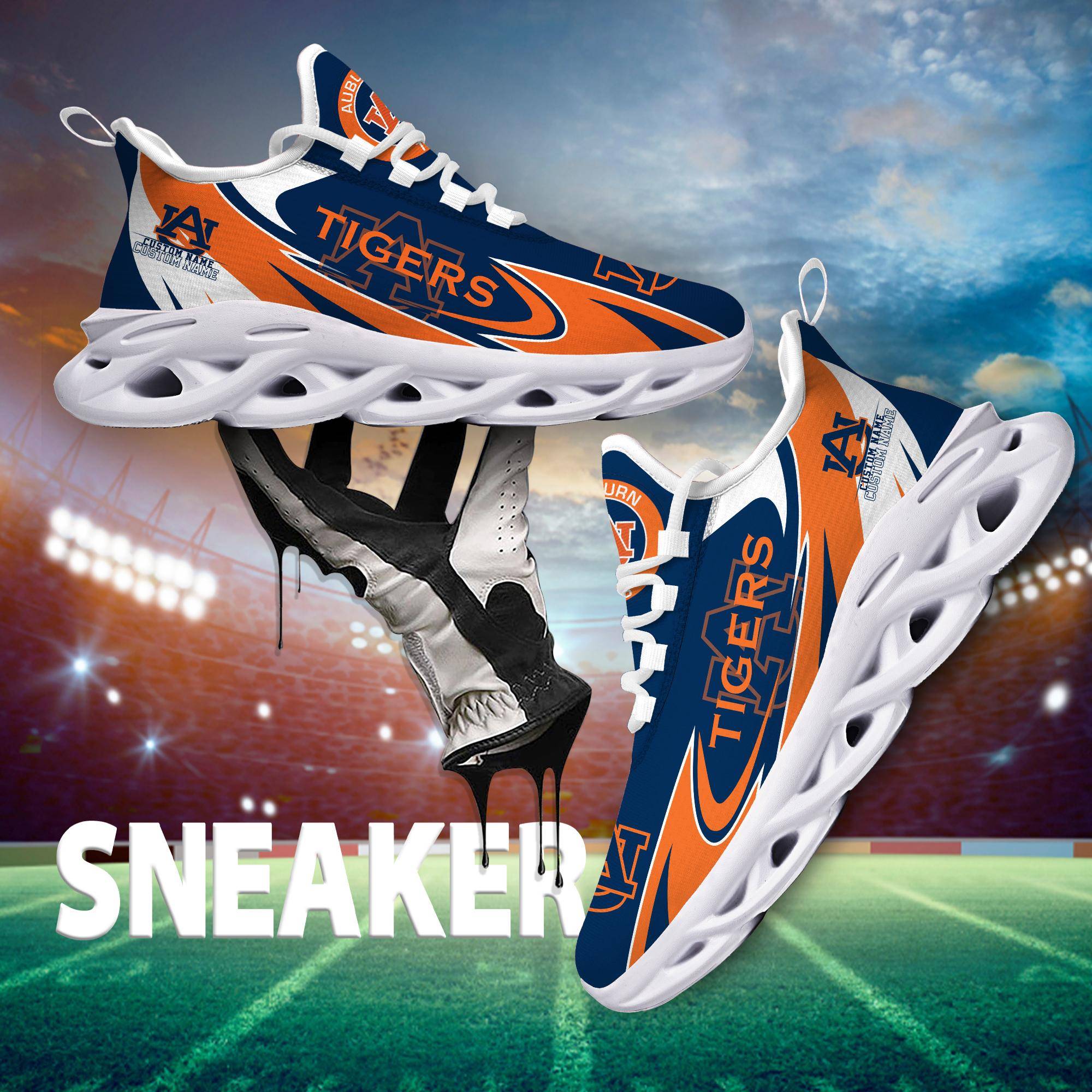 nordmerch auburn tigers max soul shoes sneakers for men and women amnfz