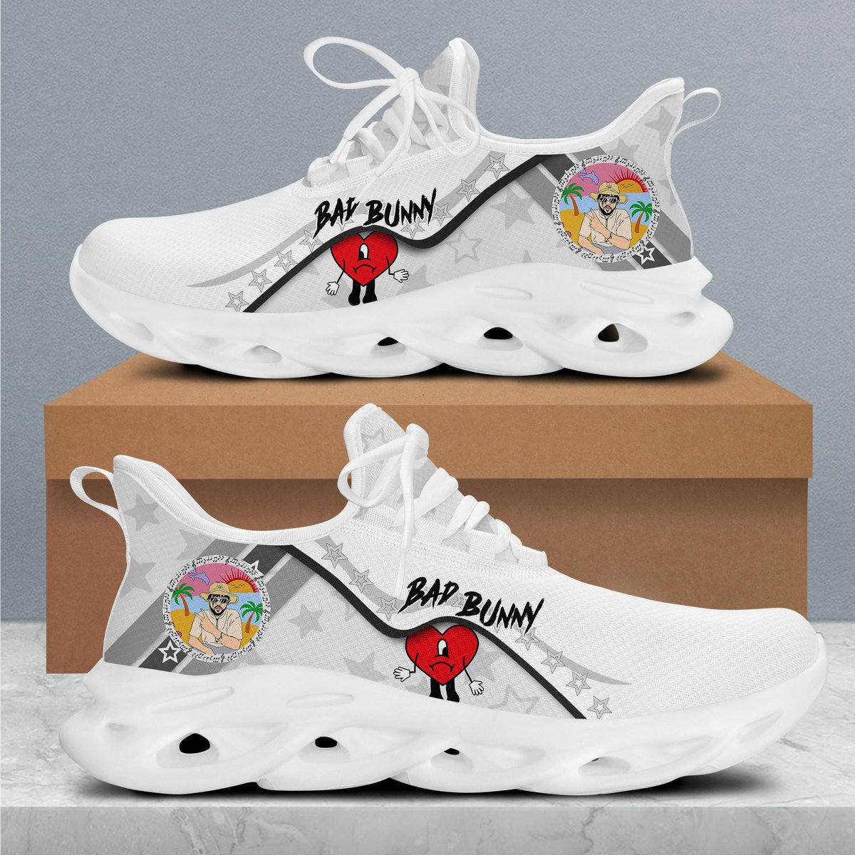 nordmerch bad bunny max soul shoes sneakers for men and women otdft