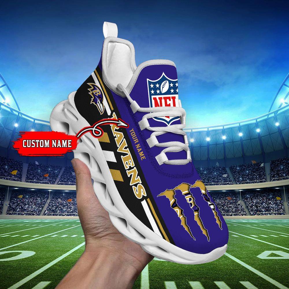 nordmerch baltimore ravens max soul shoes sneakers for men and women cbjsc