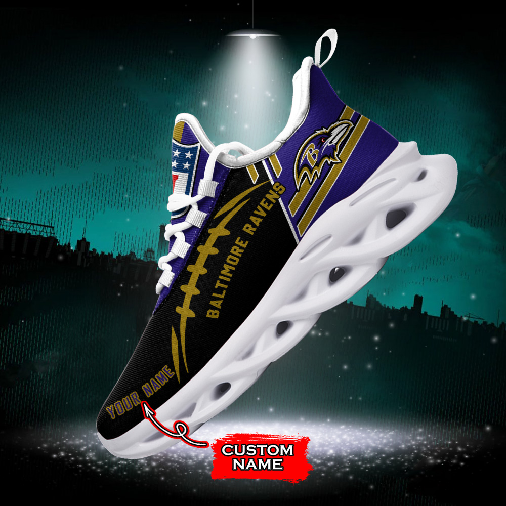 nordmerch baltimore ravens nfl max soul shoes sneakers for men and women fqzka