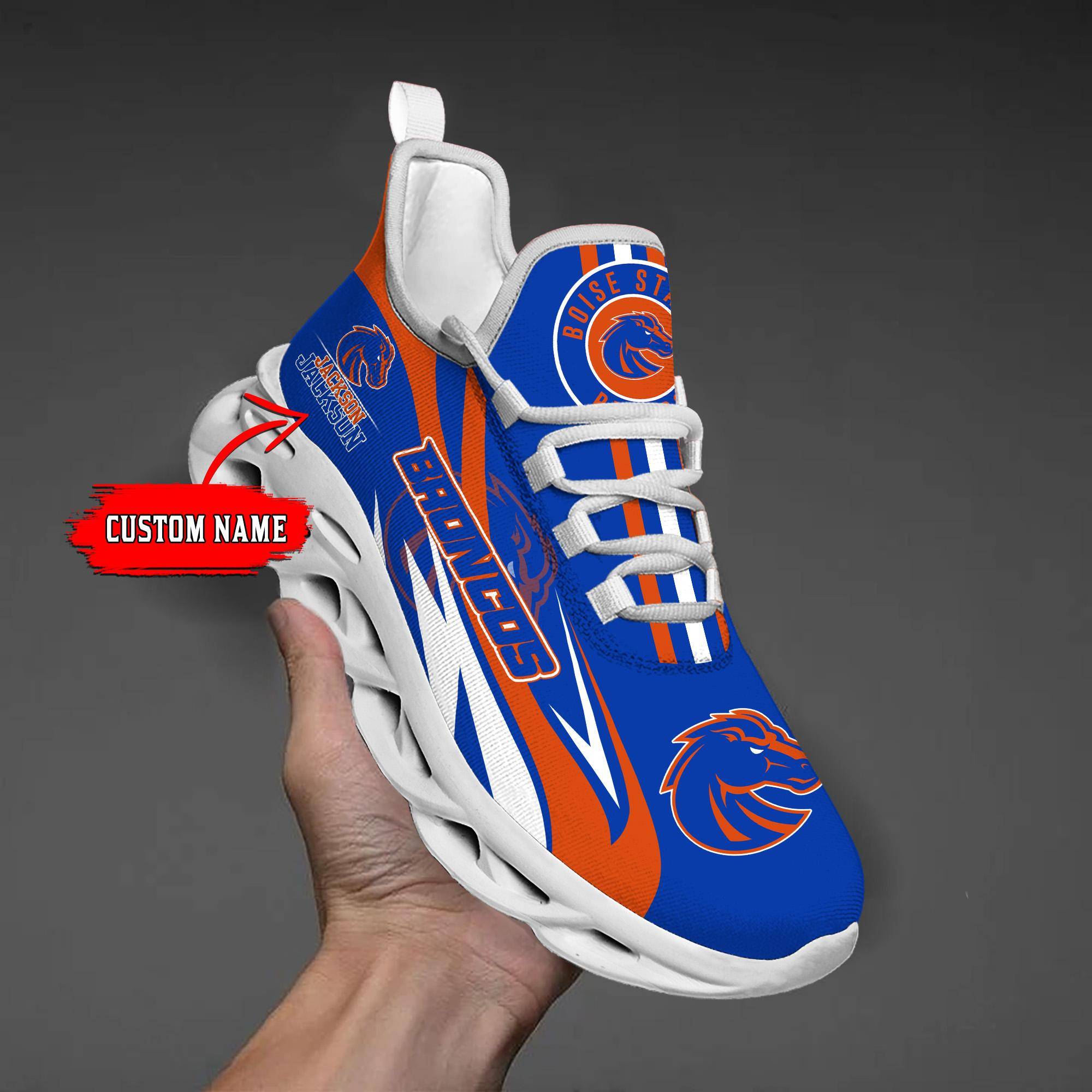 nordmerch boise state broncos max soul shoes sneakers for men and women dppol