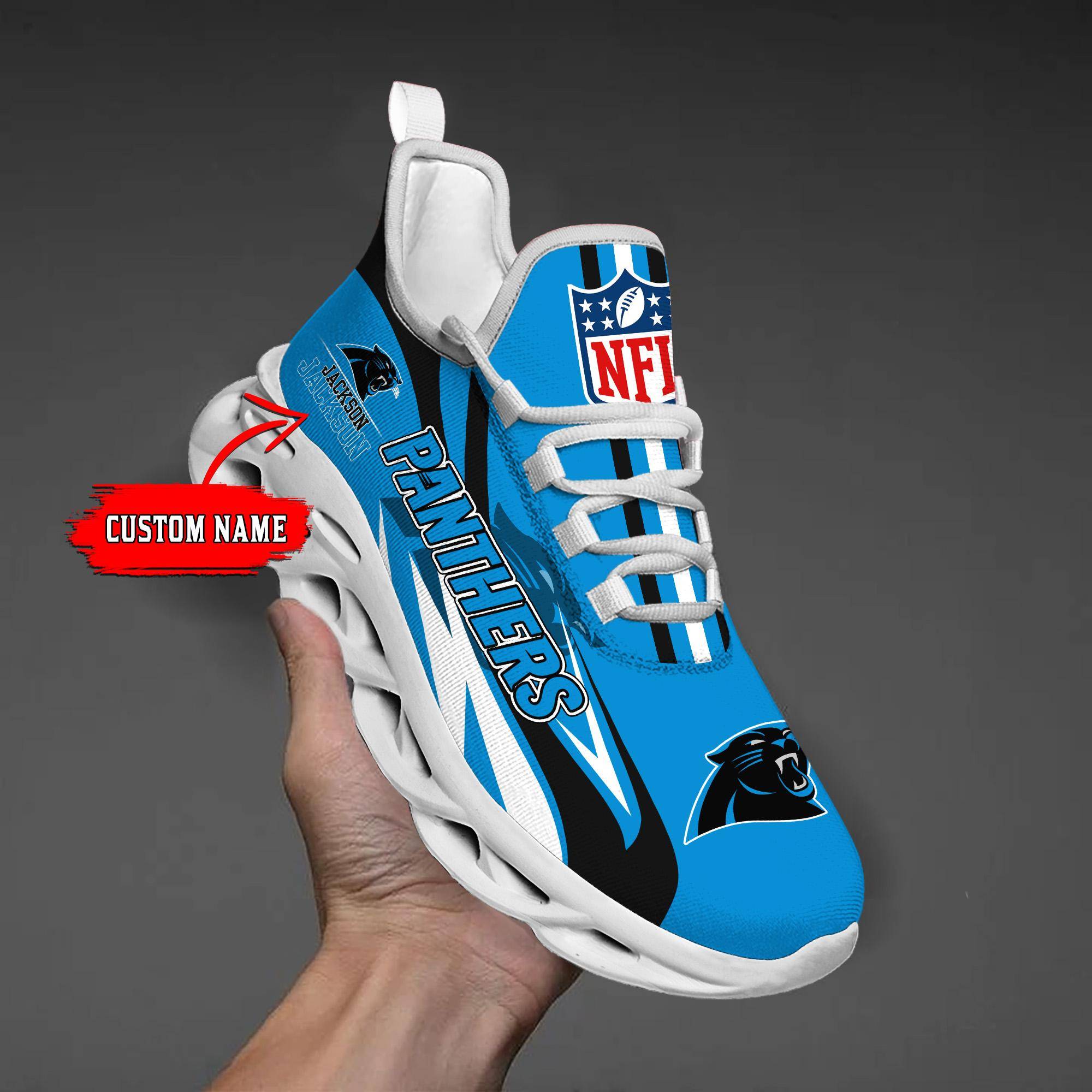 nordmerch carolina panthers max soul shoes sneakers for men and women 9cdyd