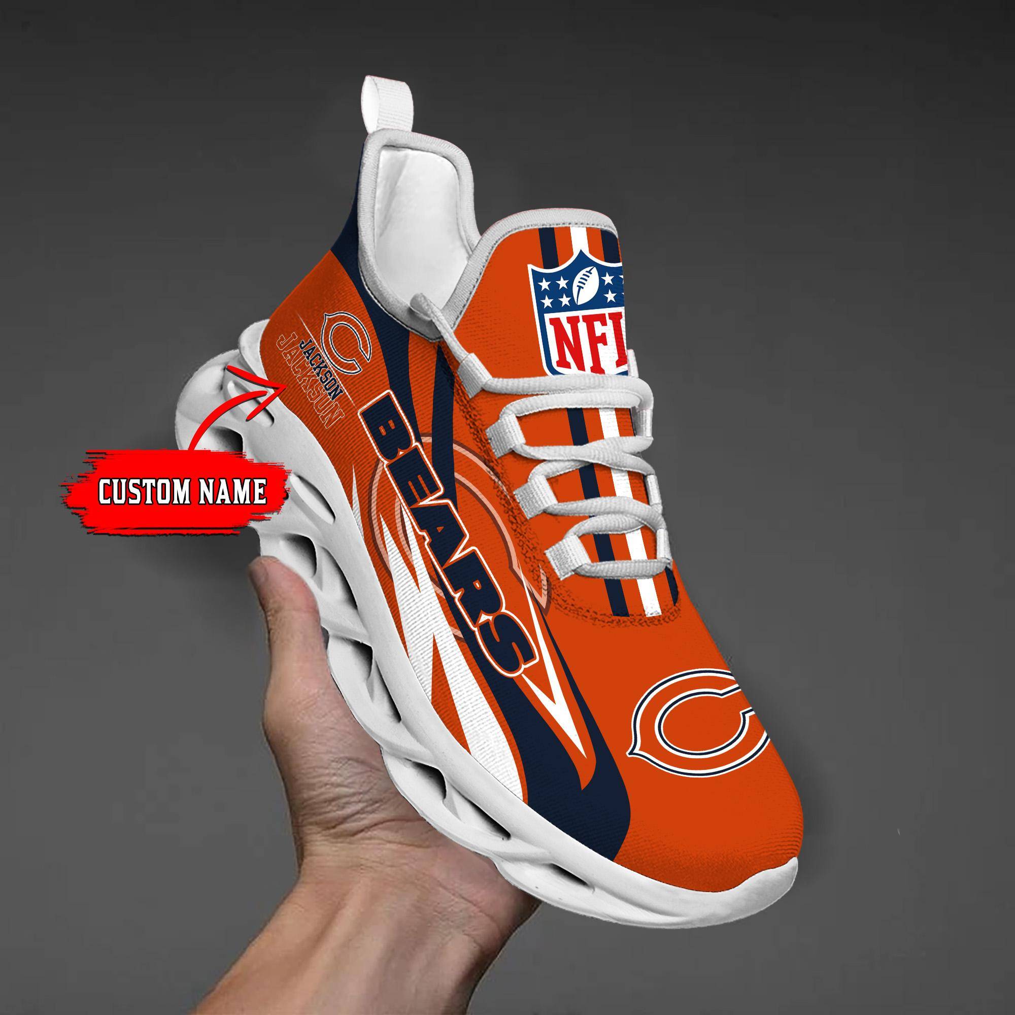 nordmerch chicago bears max soul shoes sneakers for men and women 9yrwj