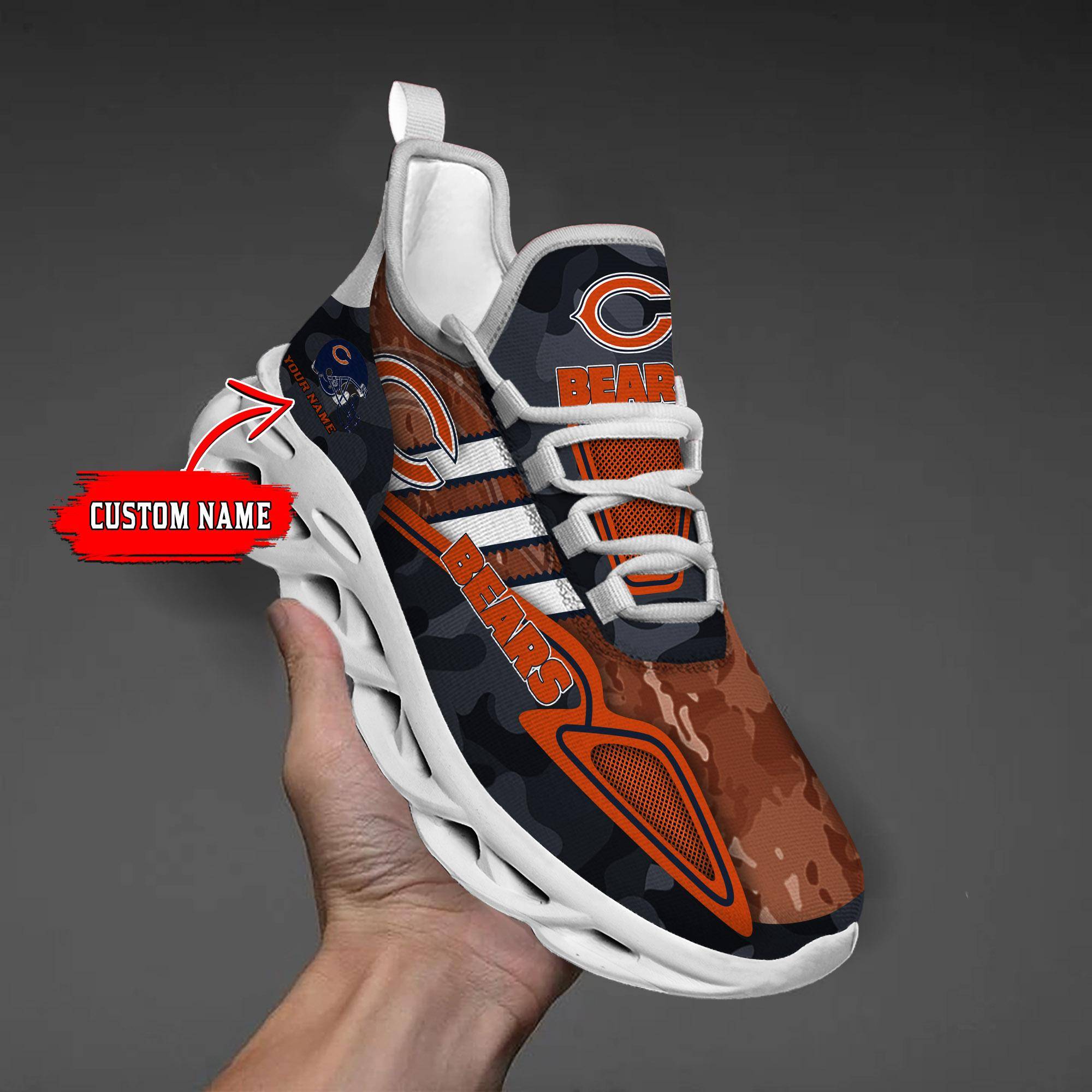 nordmerch chicago bears max soul shoes sneakers for men and women htk5c