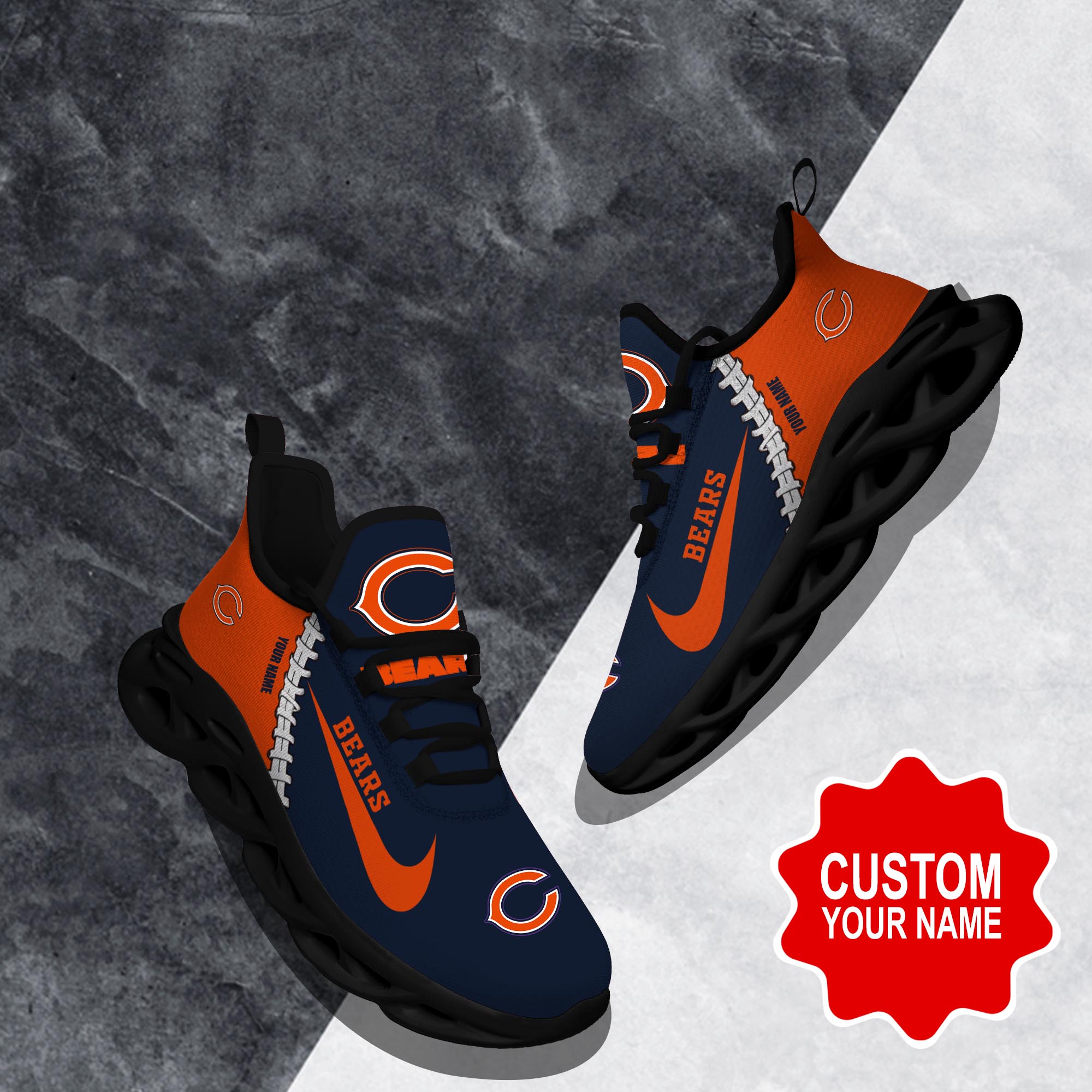 nordmerch chicago bears max soul shoes sneakers for men and women psecc