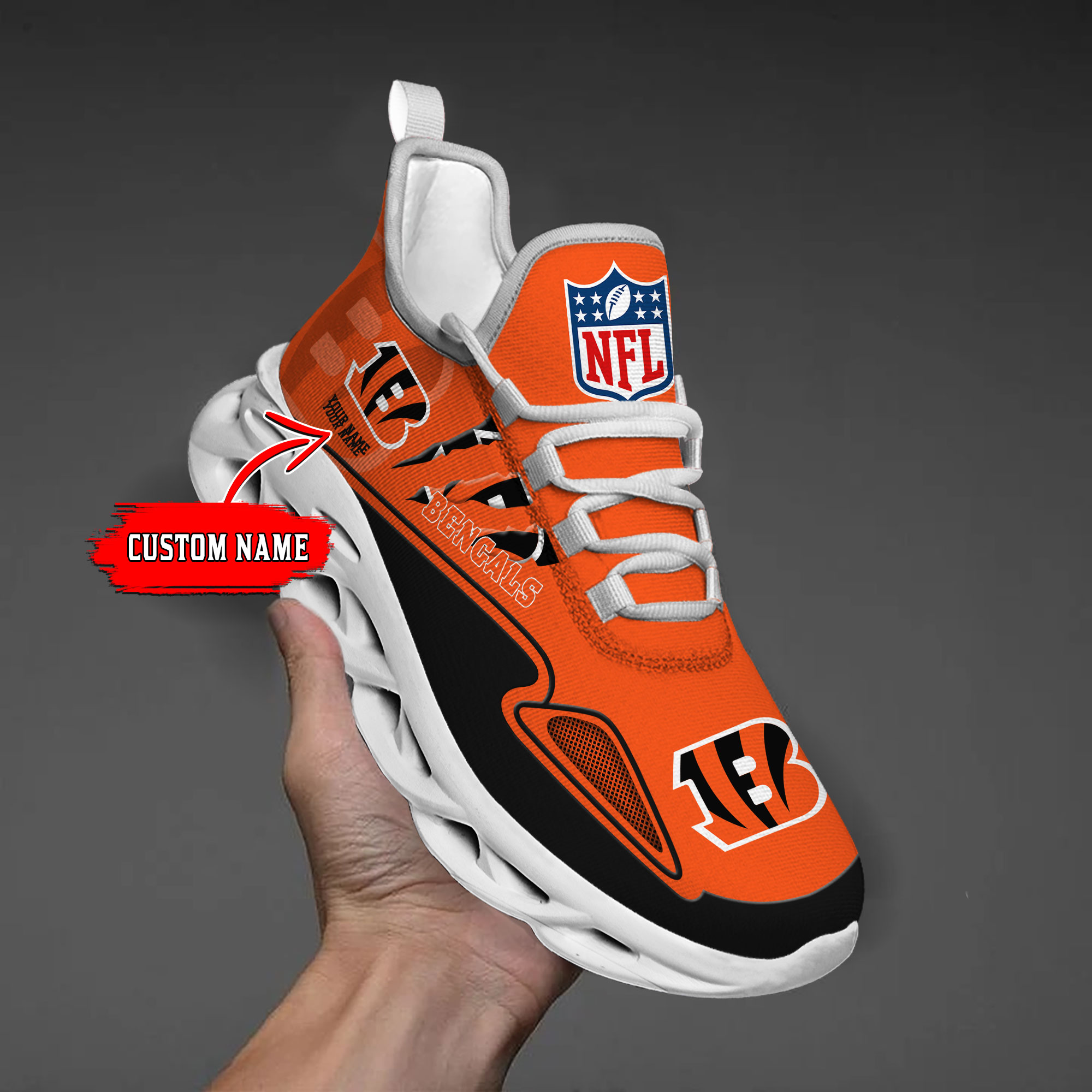 nordmerch cincinnati bengals max soul shoes sneakers for men and women xnxfb