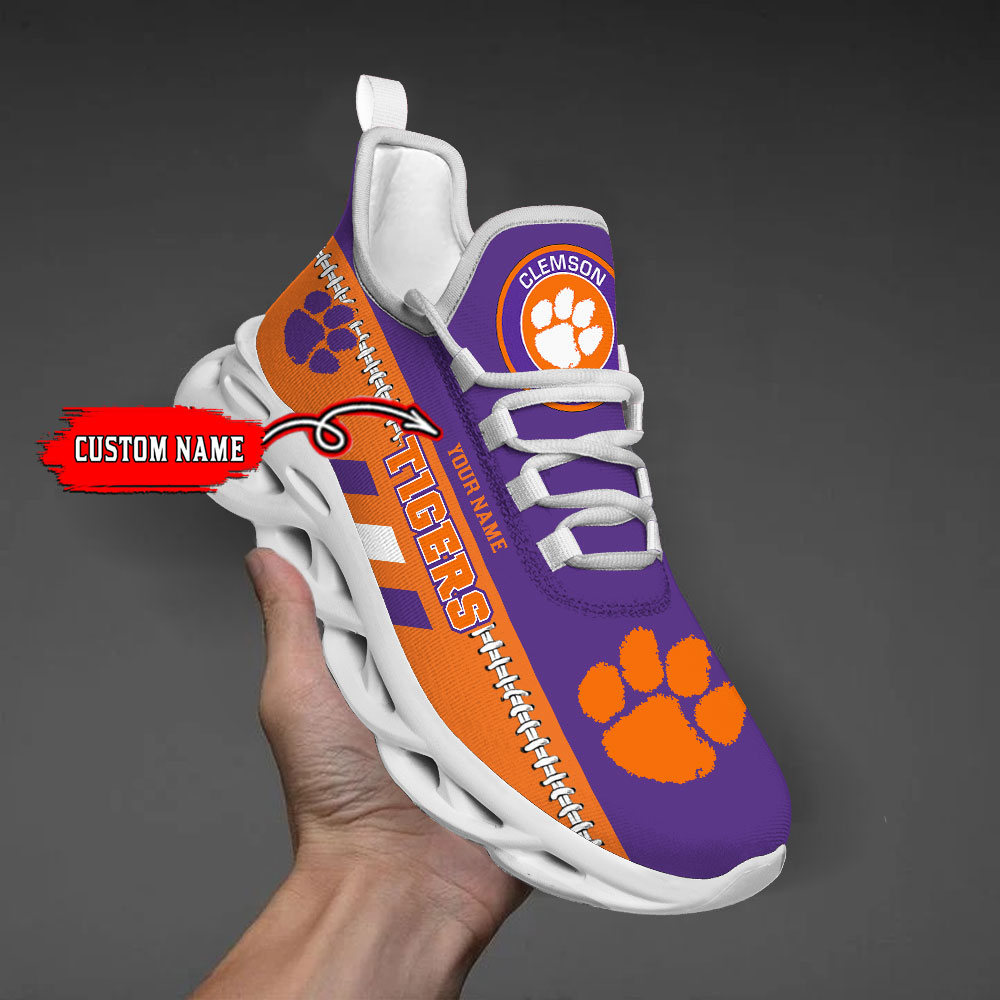 nordmerch clemson tigers max soul shoes sneakers for men and women ij1sl