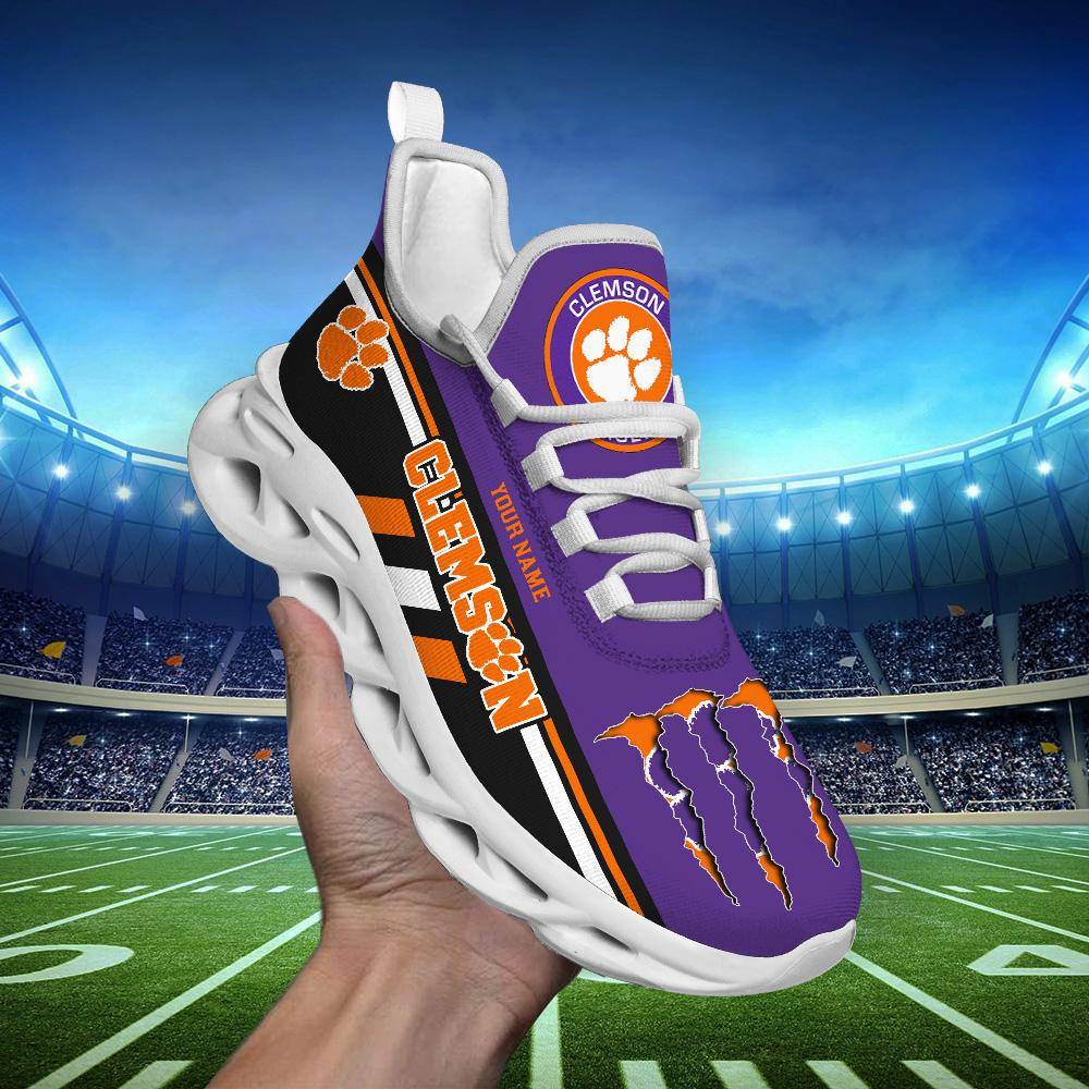 nordmerch clemson tigers max soul shoes sneakers for men and women jzqfc