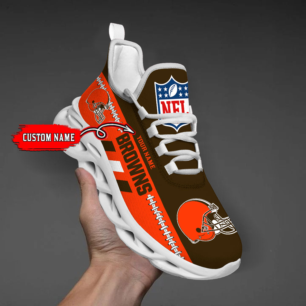 nordmerch cleveland browns max soul shoes sneakers for men and women o5lih