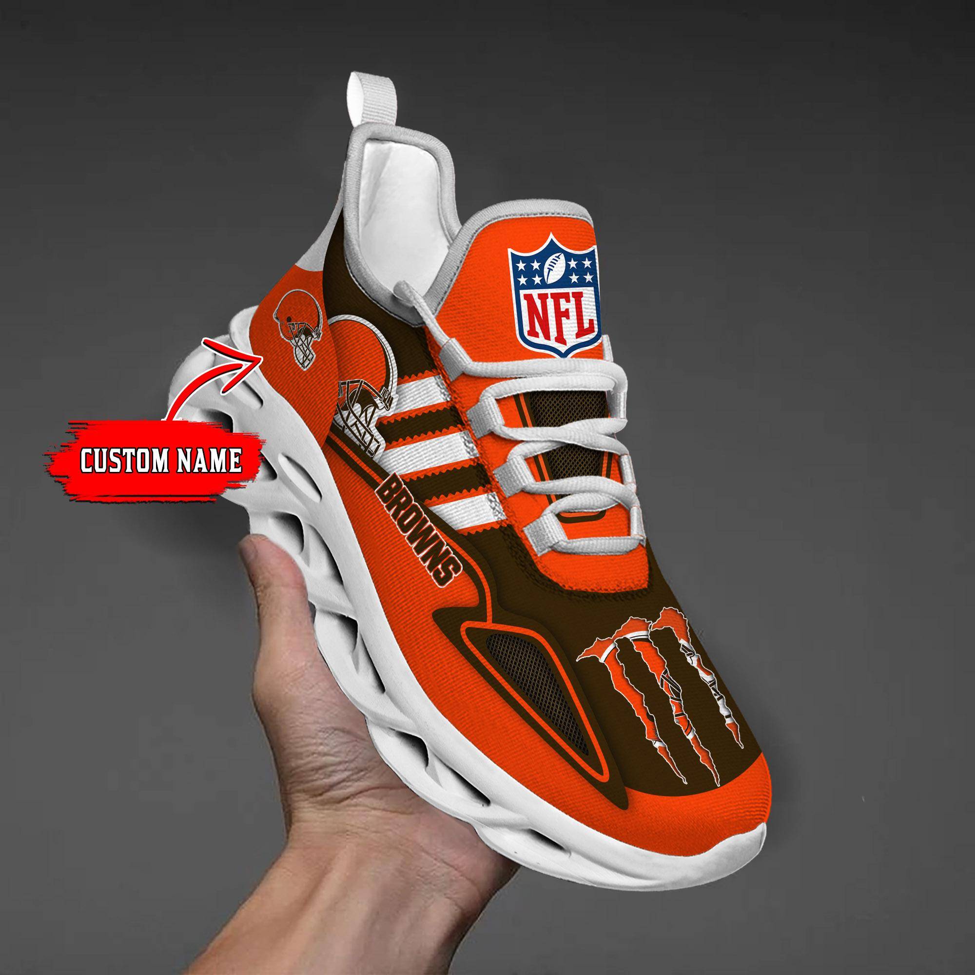 nordmerch cleveland browns max soul shoes sneakers for men and women qj4ck