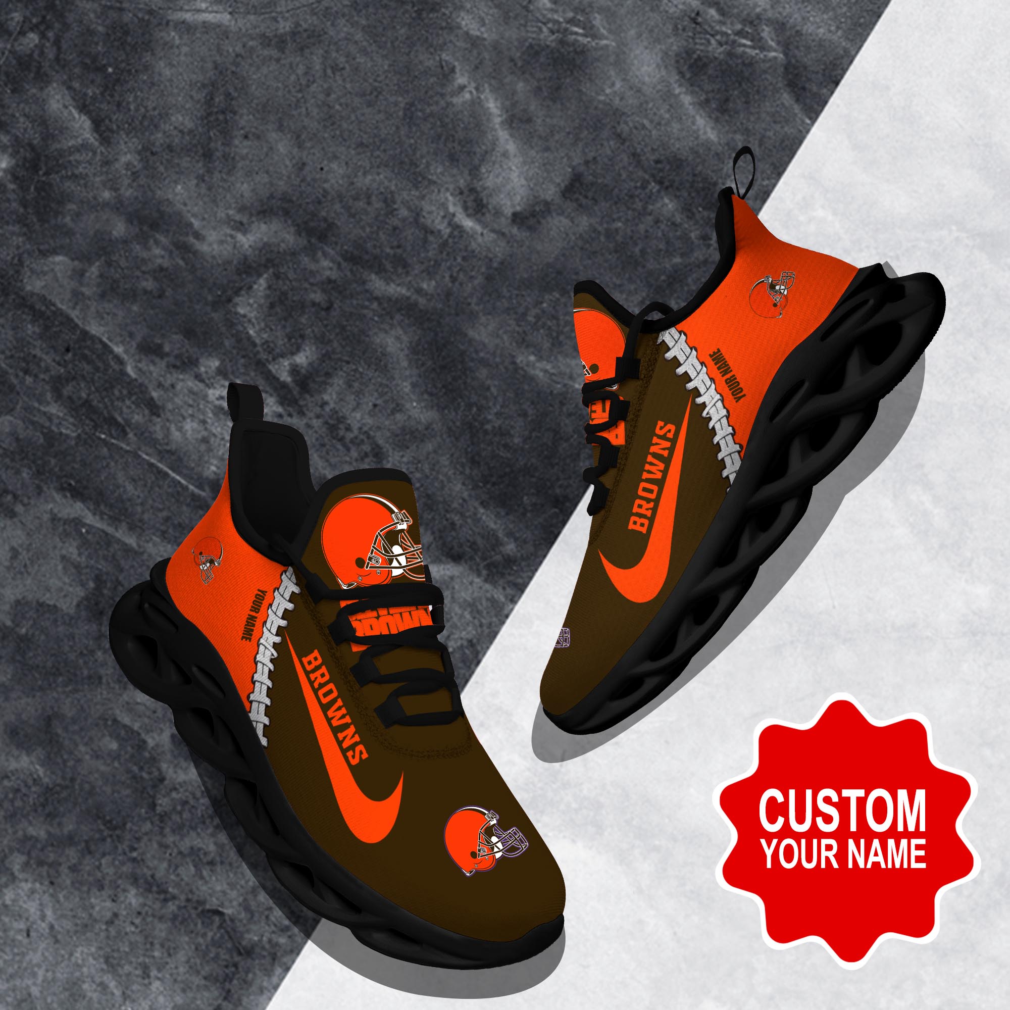 nordmerch cleveland browns max soul shoes sneakers for men and women ufgof