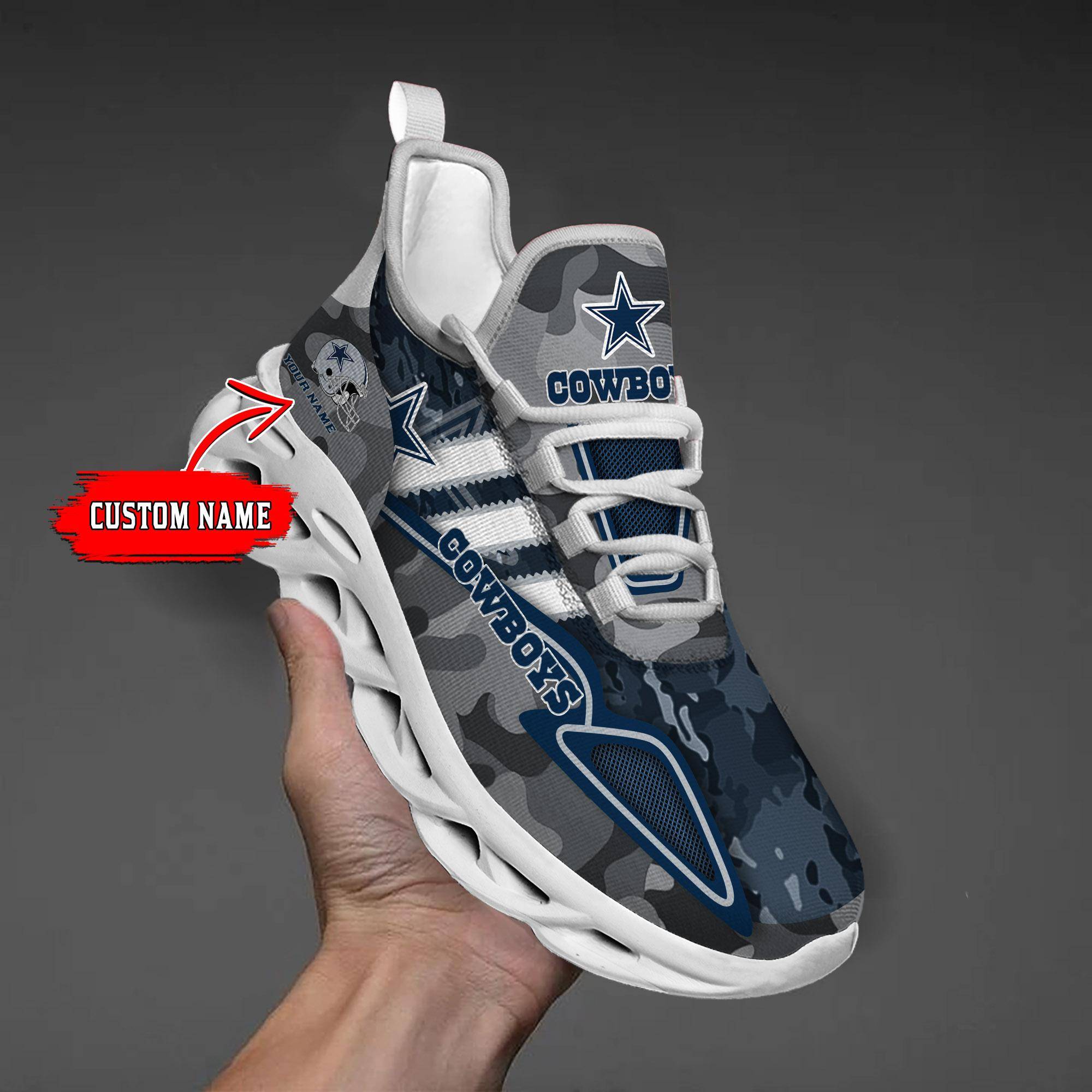 nordmerch dallas cowboys max soul shoes sneakers for men and women glxkl