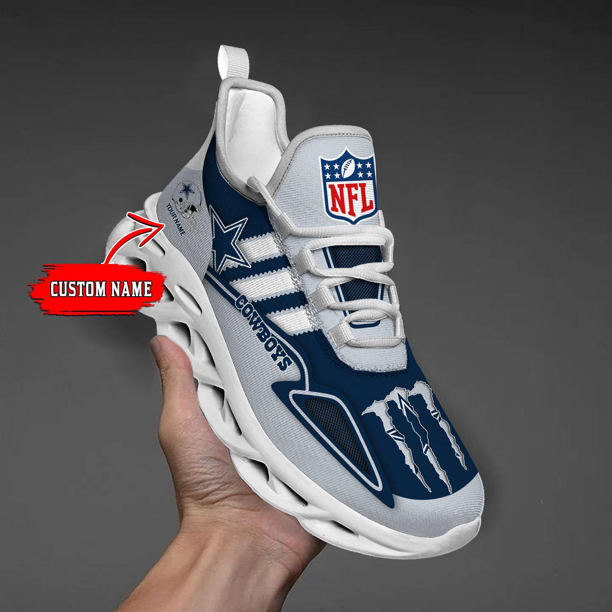 nordmerch dallas cowboys max soul shoes sneakers for men and women wjv46