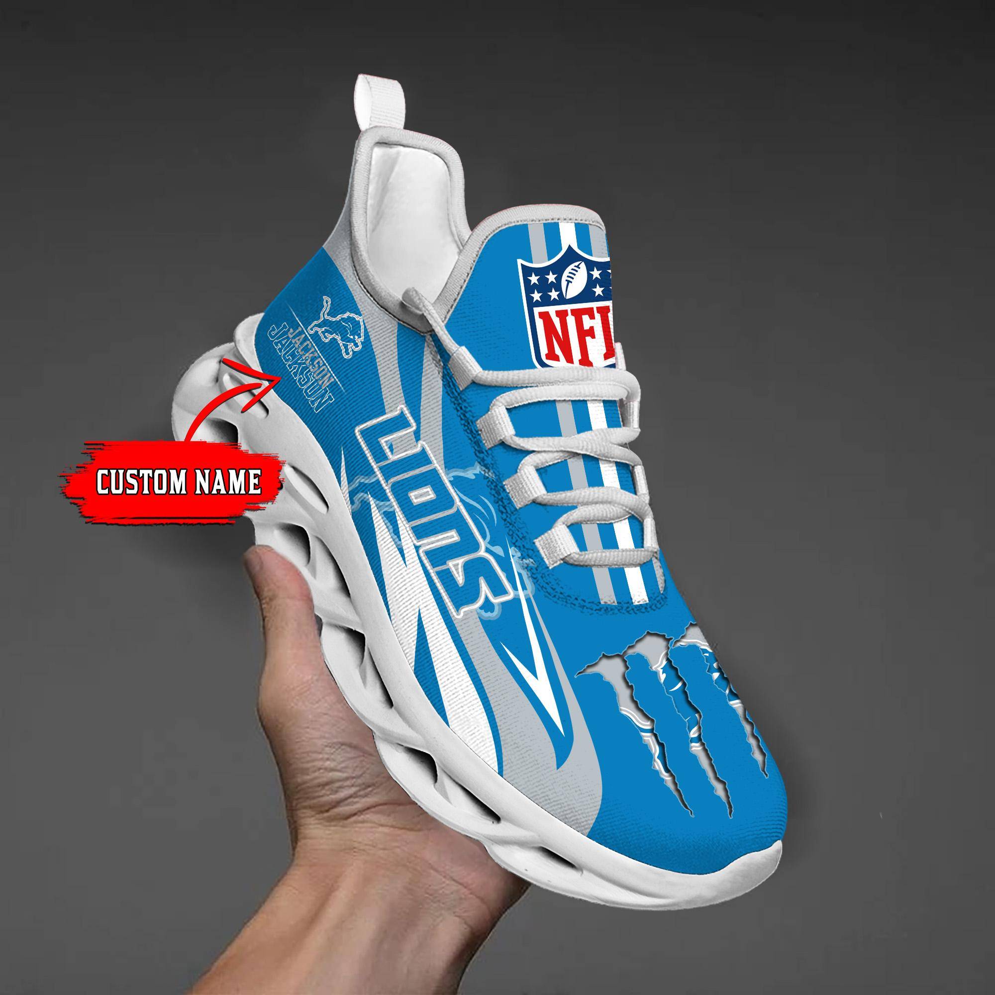 nordmerch detroit lions max soul shoes sneakers for men and women 3h0dc