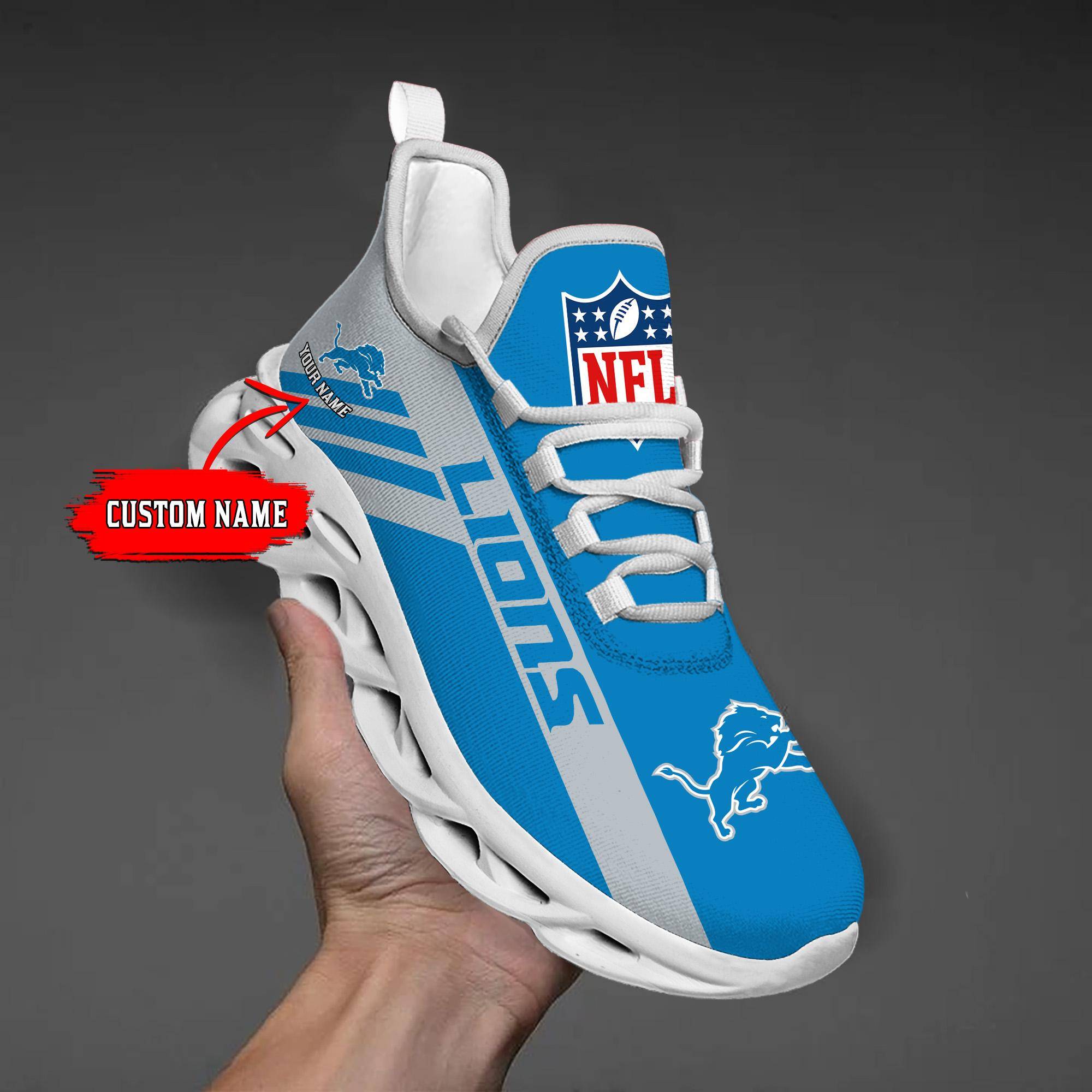 nordmerch detroit lions max soul shoes sneakers for men and women ersvs