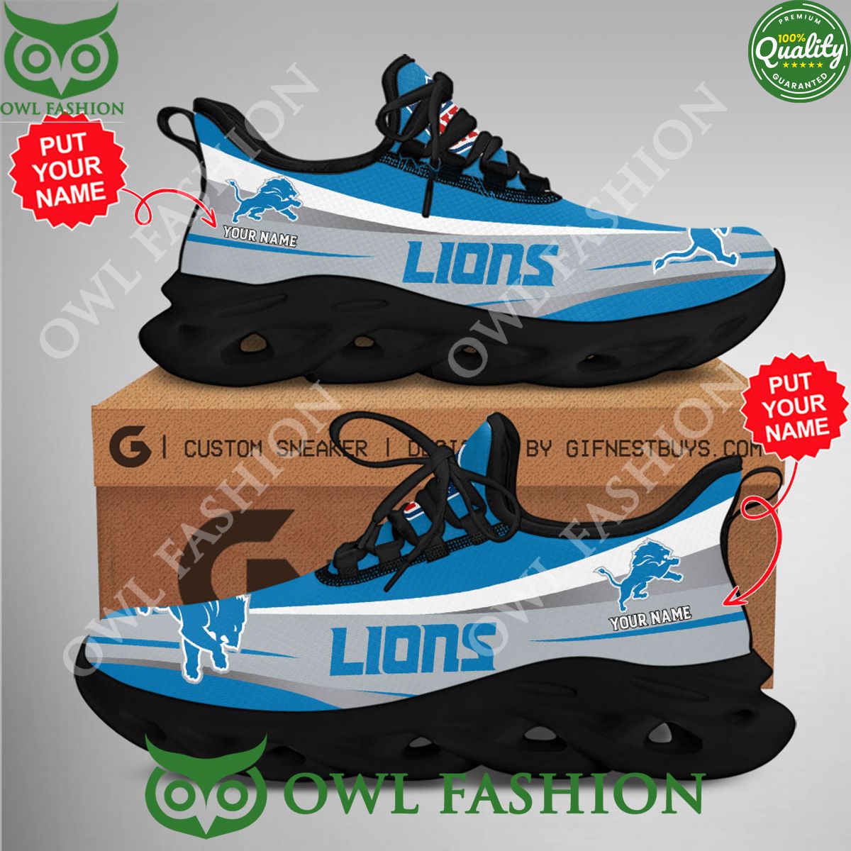 nordmerch detroit lions max soul shoes sneakers for men and women nxifc