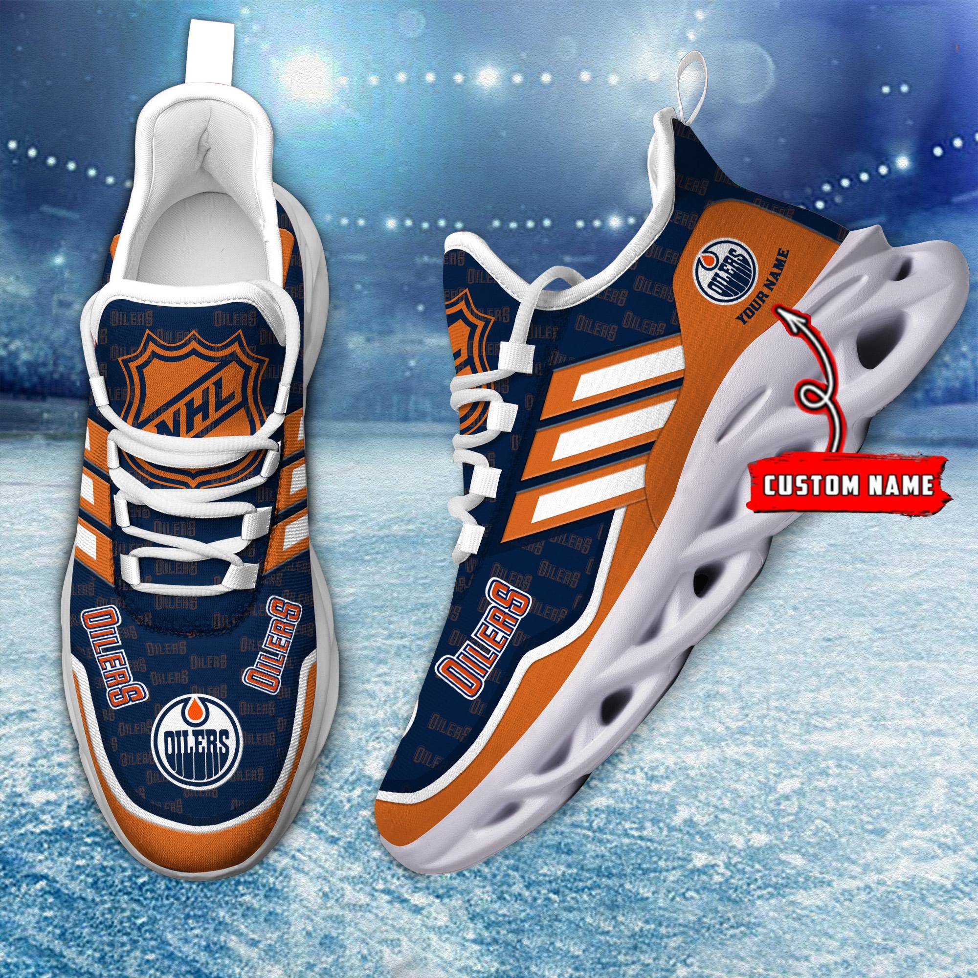 nordmerch edmonton oilers max soul shoes sneakers for men and women wi1lz