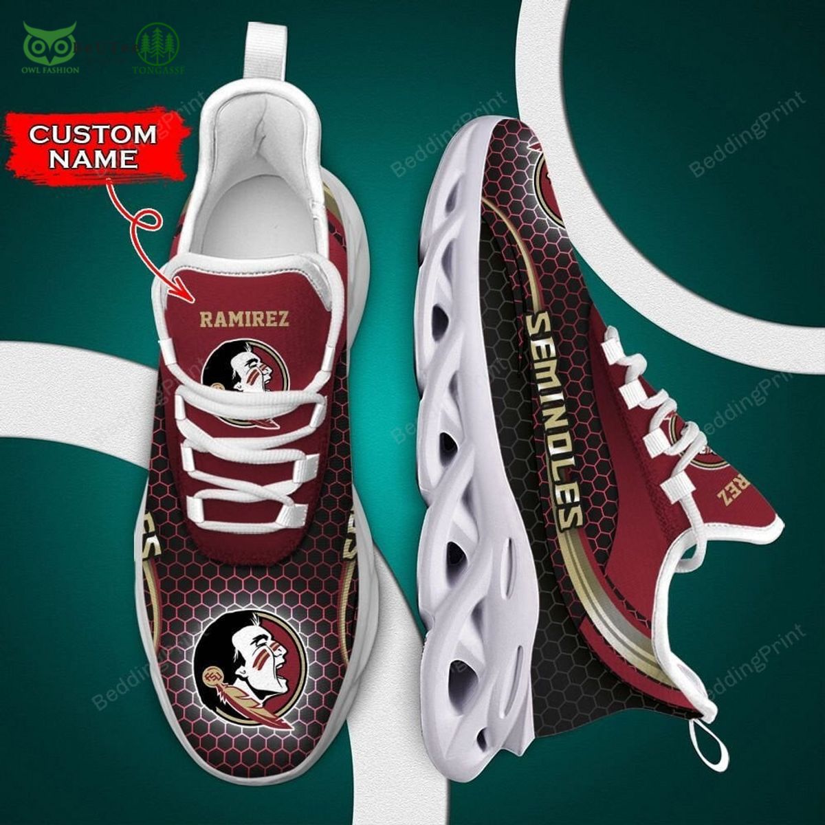 nordmerch florida state seminoles max soul shoes sneakers for men and women uvjno