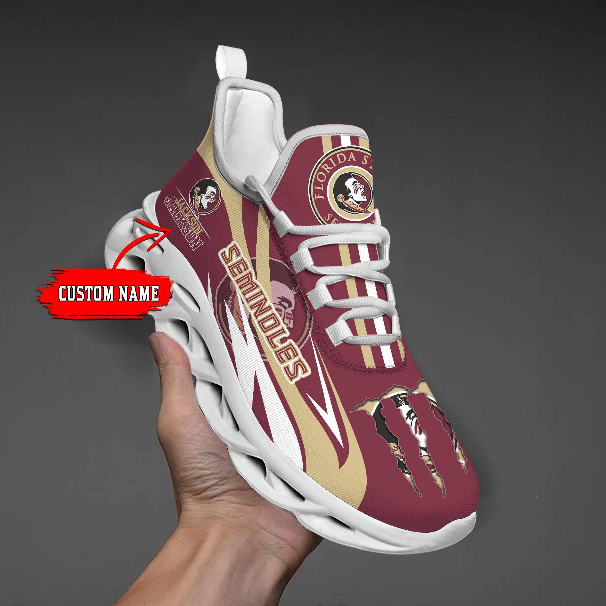 nordmerch florida state seminoles max soul shoes sneakers for men and women xdjl2