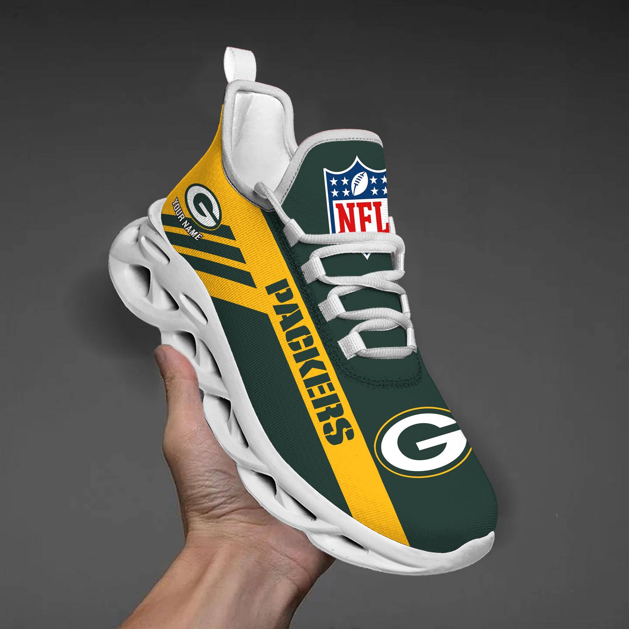 nordmerch green bay packers max soul shoes sneakers for men and women 3tmyx