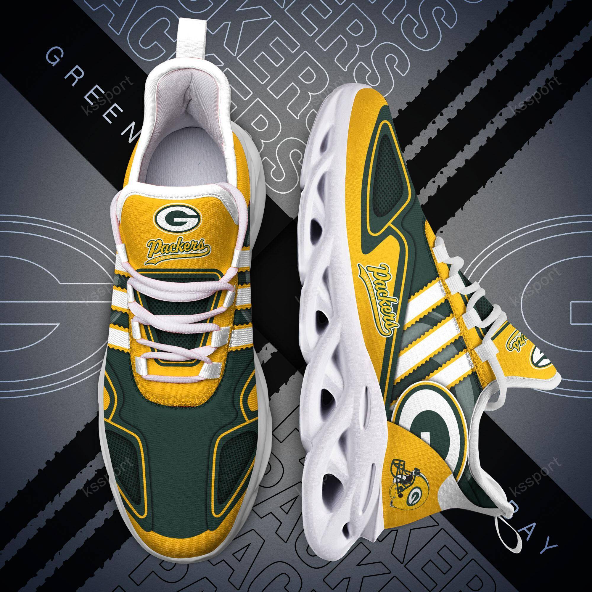 nordmerch green bay packers max soul shoes sneakers for men and women faa3q