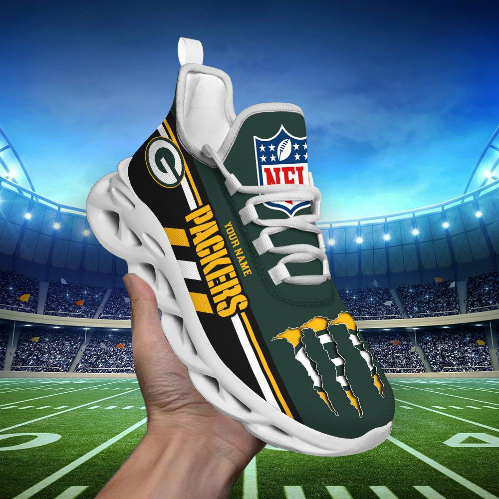 nordmerch green bay packers max soul shoes sneakers for men and women j29lp