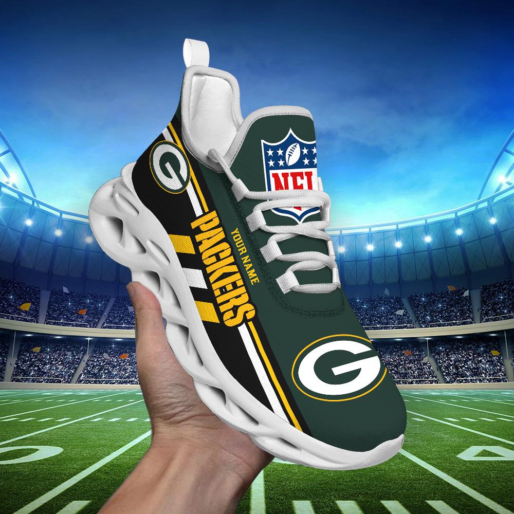 nordmerch green bay packers max soul shoes sneakers for men and women kf9hp