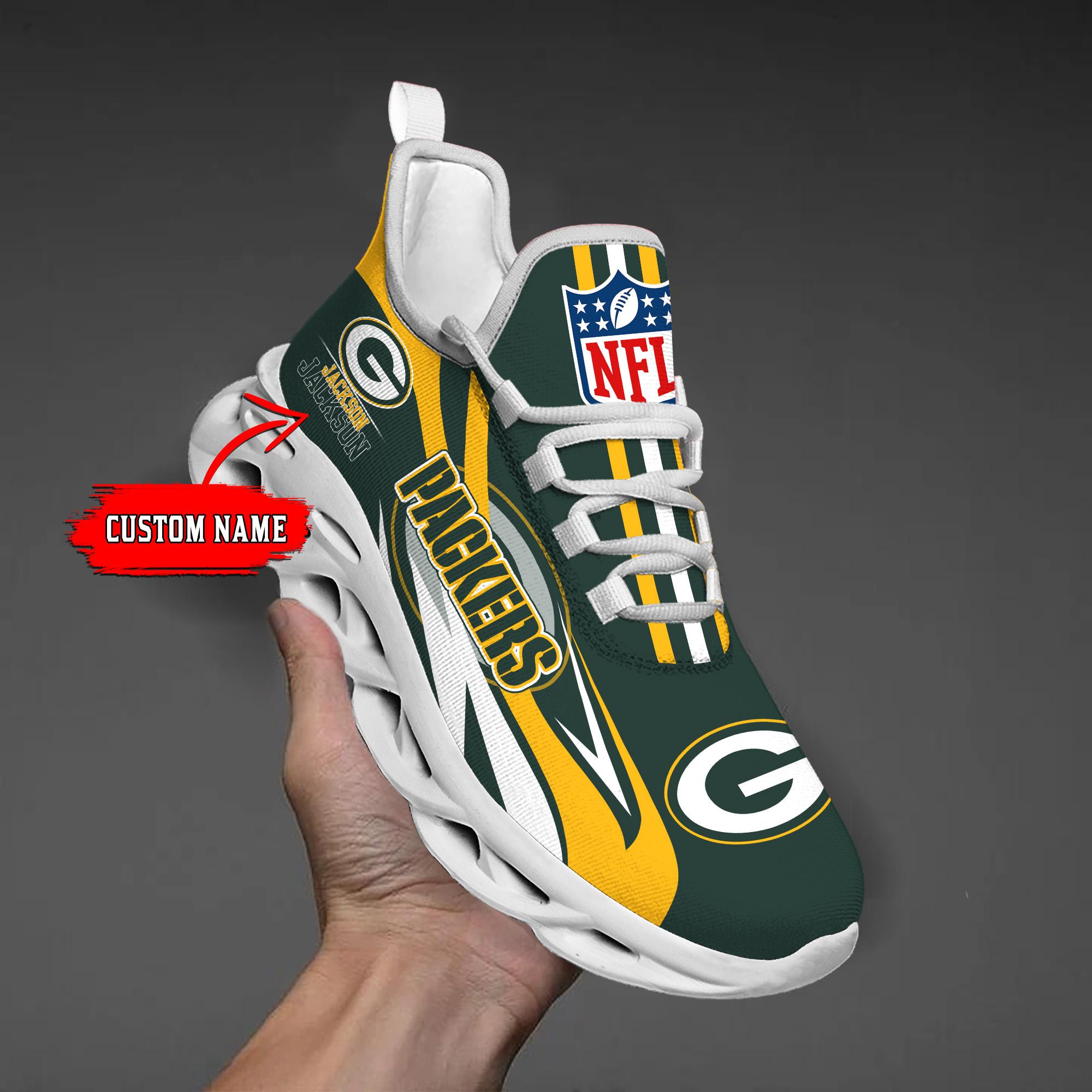 nordmerch green bay packers max soul shoes sneakers for men and women p23dq