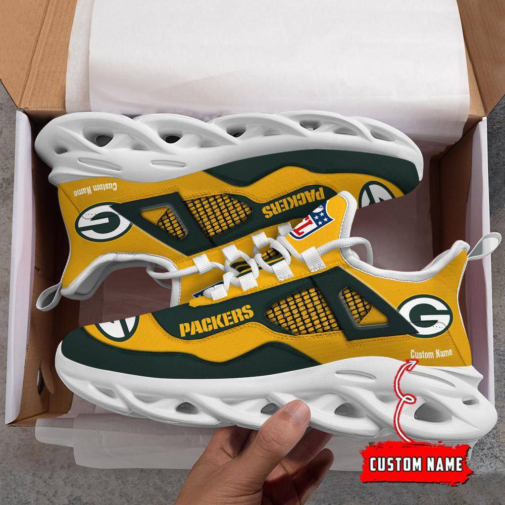 nordmerch green bay packers max soul shoes sneakers for men and women ptgy5