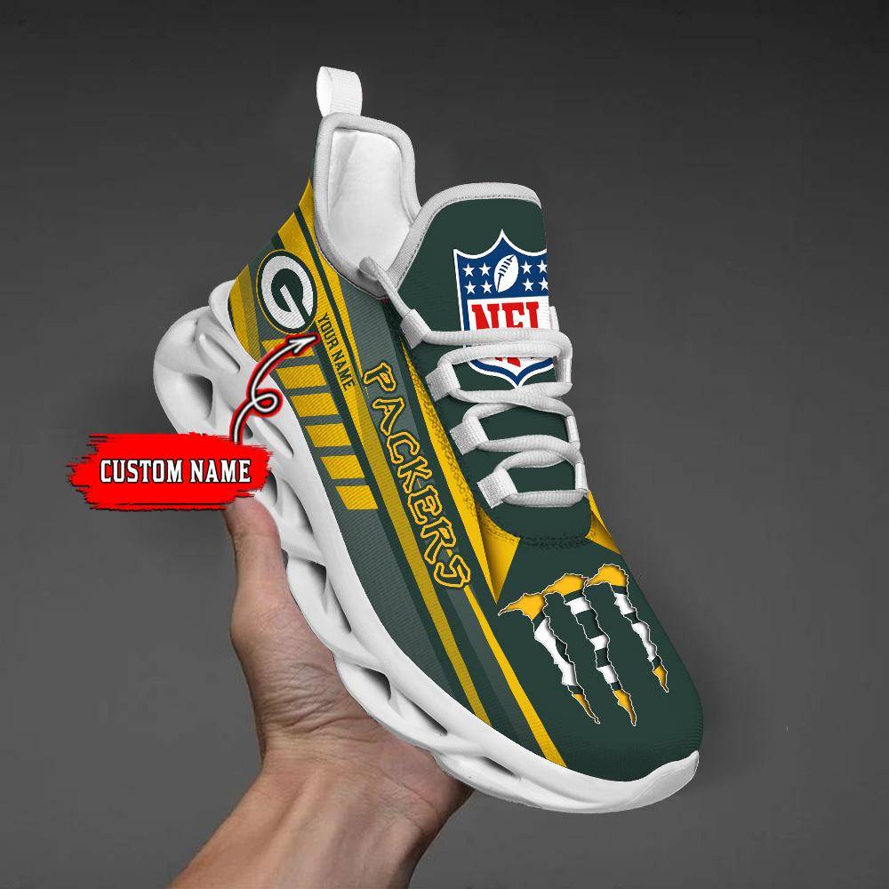 nordmerch green bay packers max soul shoes sneakers for men and women wlna6