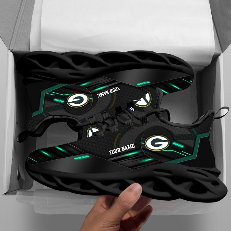 nordmerch green bay packers nfl max soul shoes sneakers for men and women jvomk