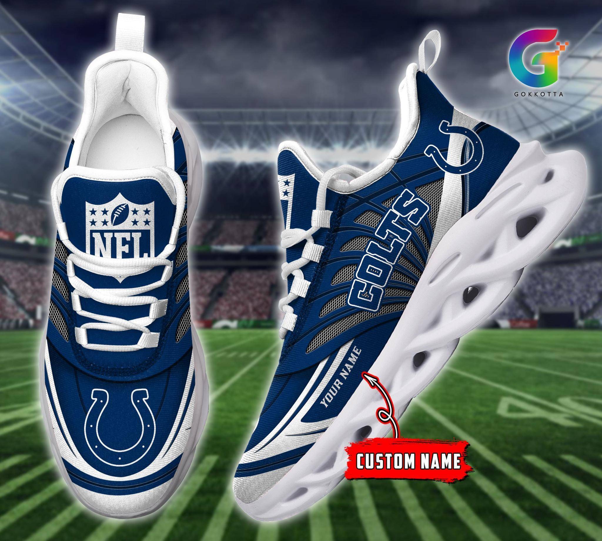 nordmerch indianapolis colts max soul shoes sneakers for men and women ifik7