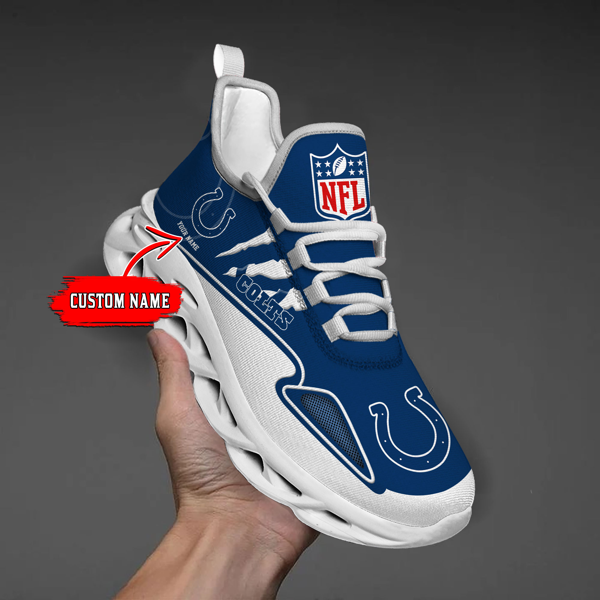 nordmerch indianapolis colts max soul shoes sneakers for men and women mvrea