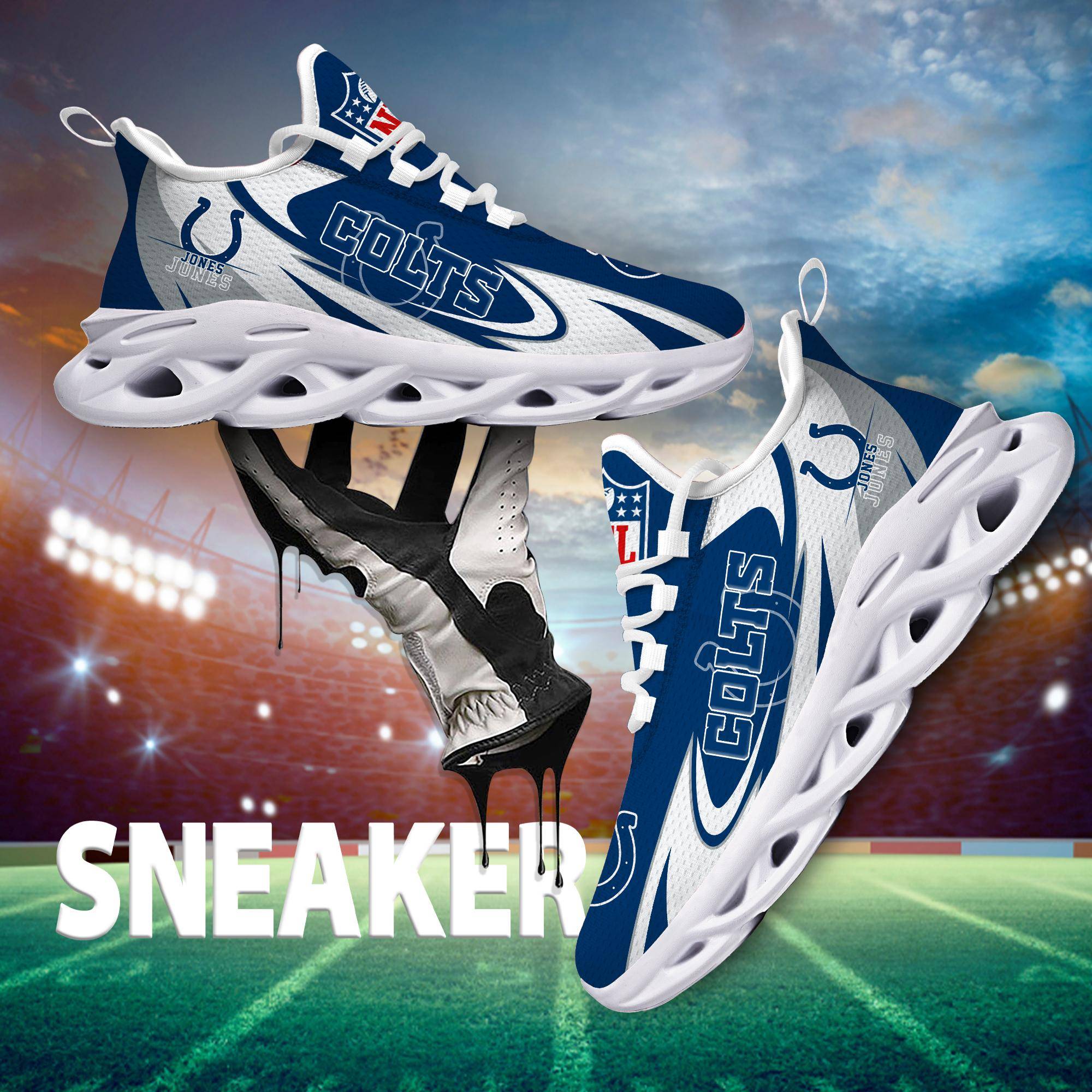 nordmerch indianapolis colts max soul shoes sneakers for men and women npkhh