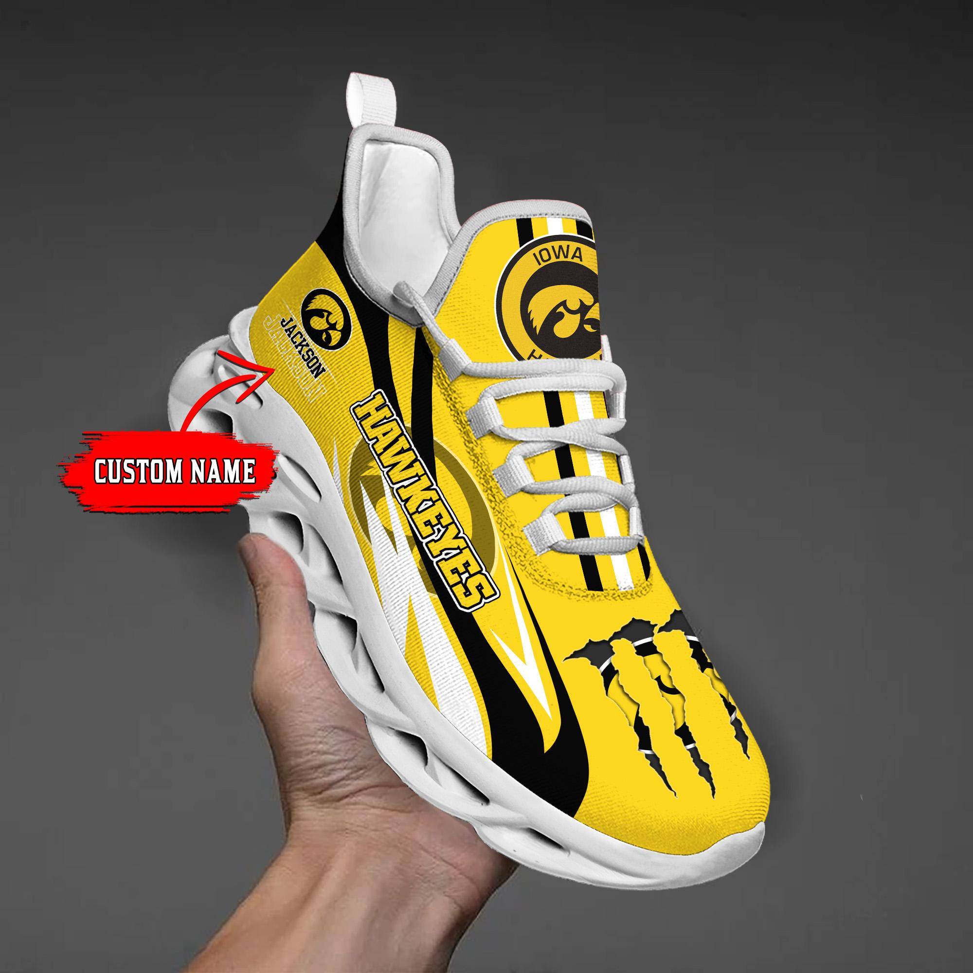 nordmerch iowa hawkeyes max soul shoes sneakers for men and women tdkj0