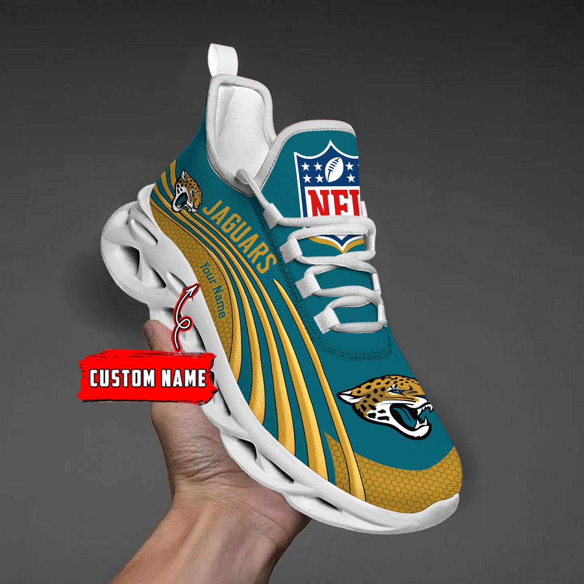 nordmerch jacksonville jaguars max soul shoes sneakers for men and women 5qiwb