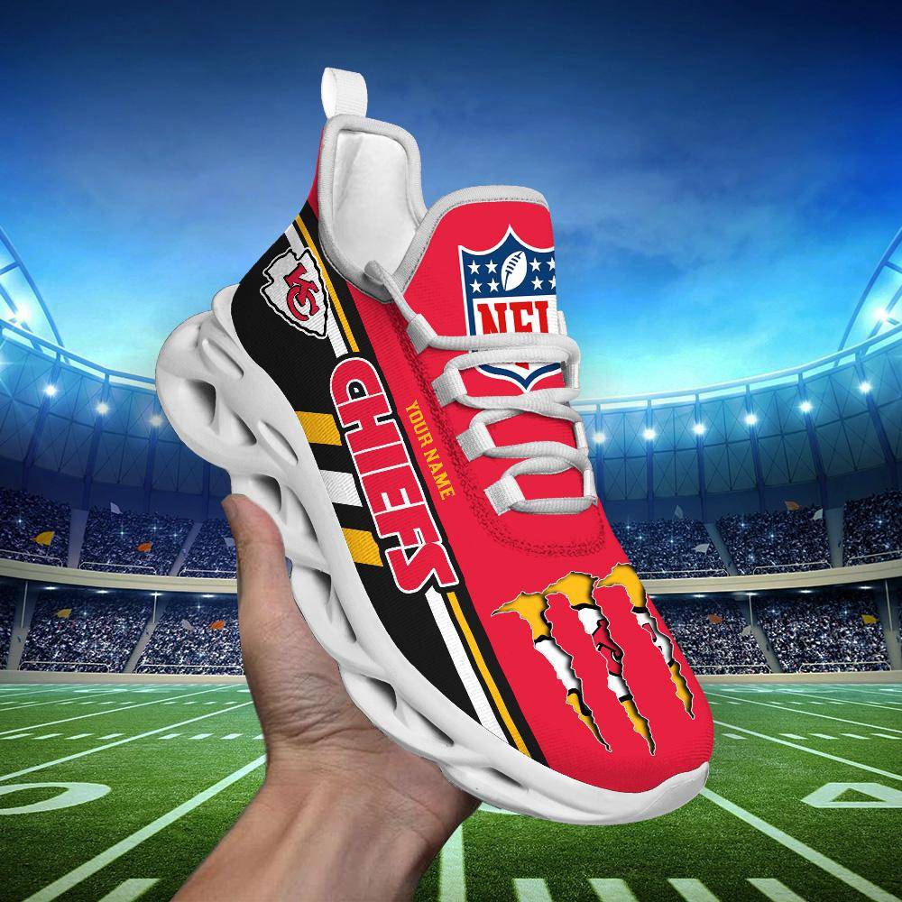 nordmerch kansas city chiefs max soul shoes sneakers for men and women 3qzbz