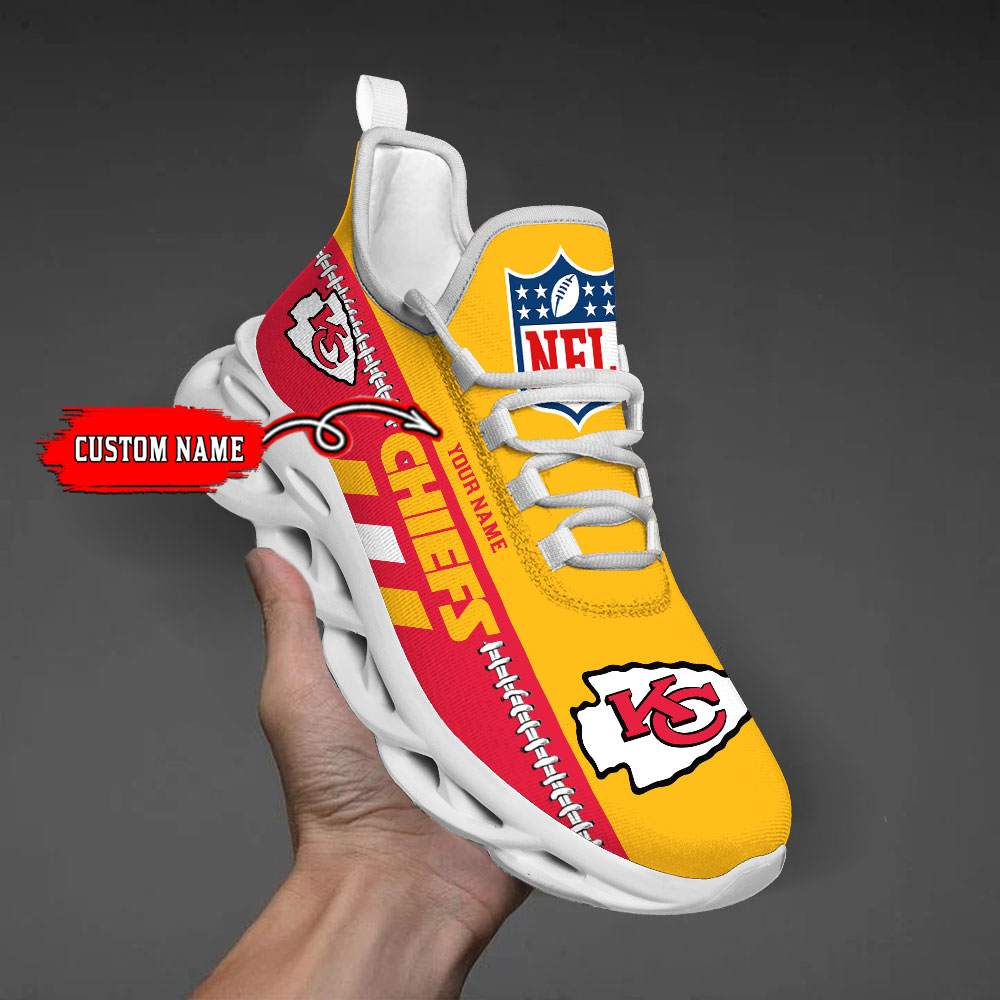 nordmerch kansas city chiefs max soul shoes sneakers for men and women pdcq3