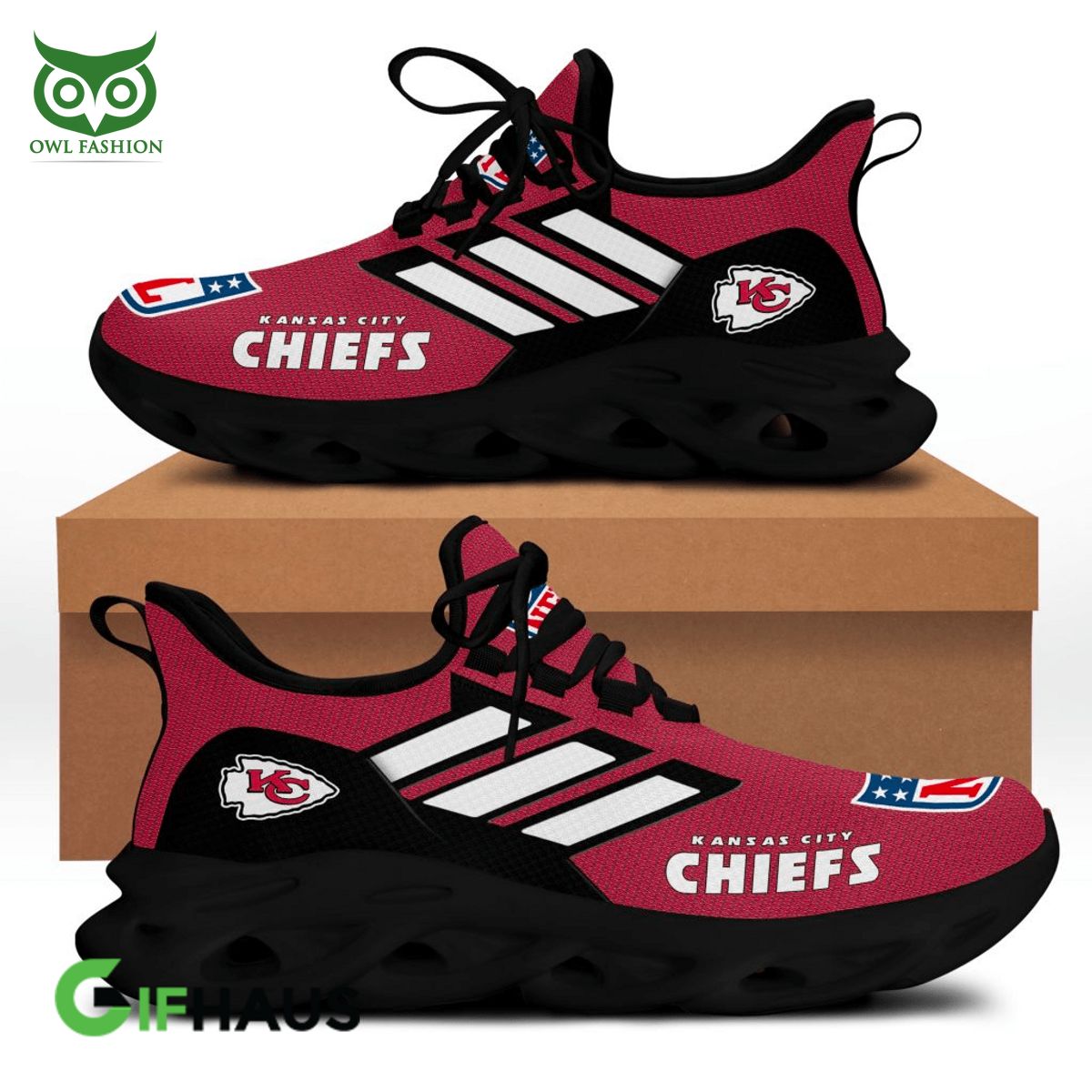 nordmerch kansas city chiefs max soul shoes sneakers for men and women tz0ak