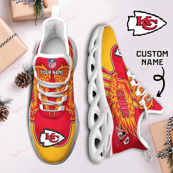 nordmerch kansas city chiefs nfl max soul shoes sneakers for men and women owwrq