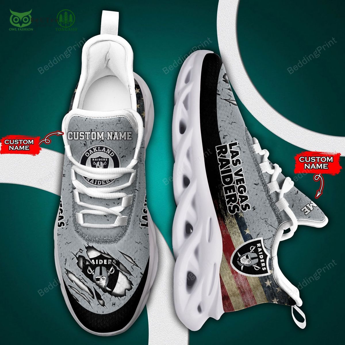 nordmerch las vegas raiders max soul shoes sneakers for men and women 7lskk