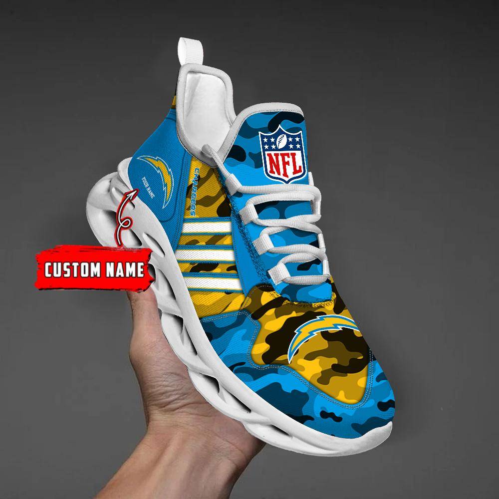 nordmerch los angeles chargers max soul shoes sneakers for men and women py8ss