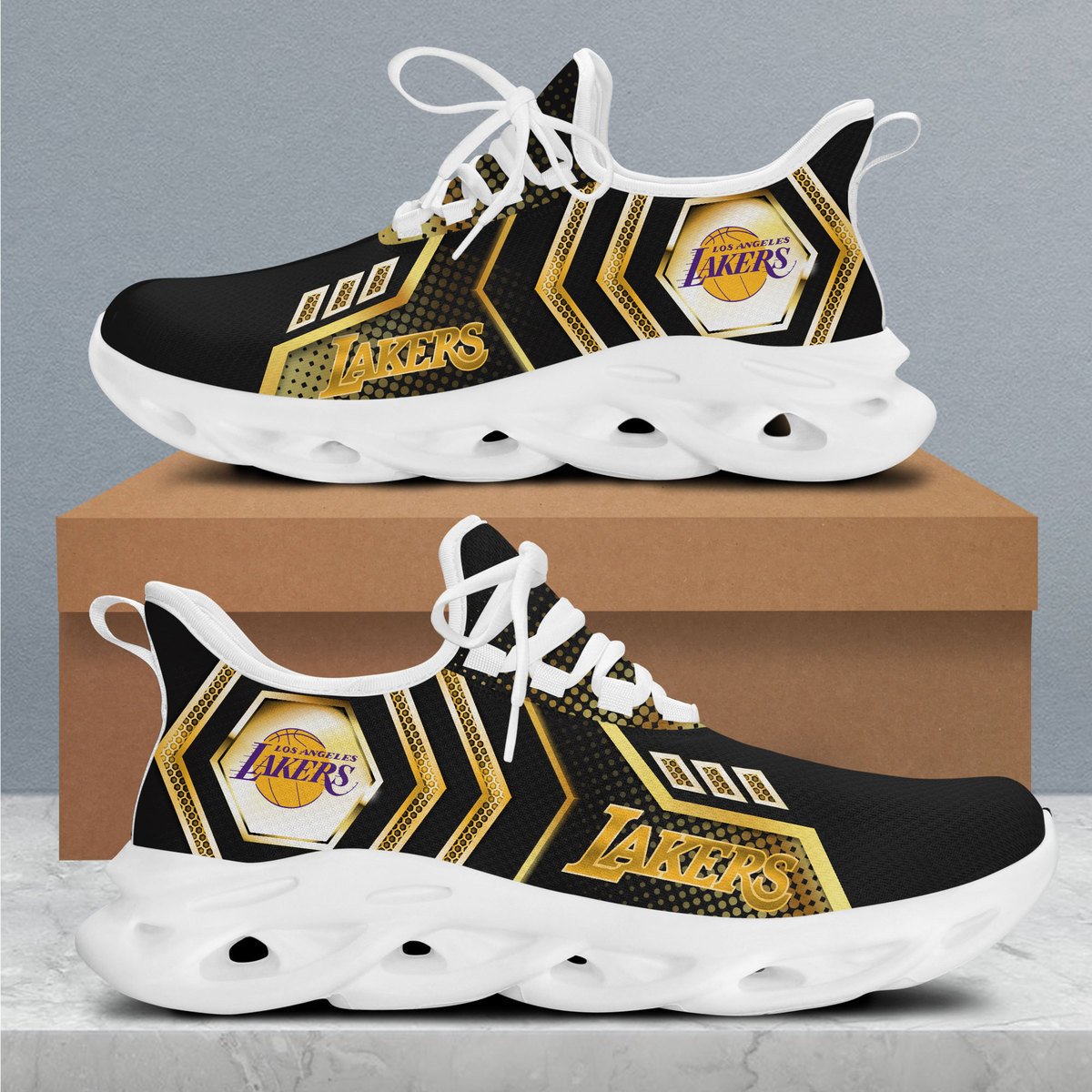 nordmerch los angeles lakers max soul shoes sneakers for men and women 9en22