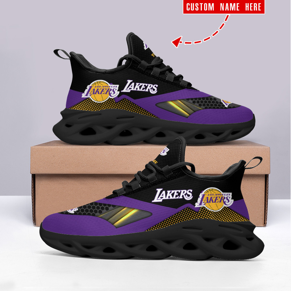 nordmerch los angeles lakers nfl max soul shoes sneakers for men and women kyogr