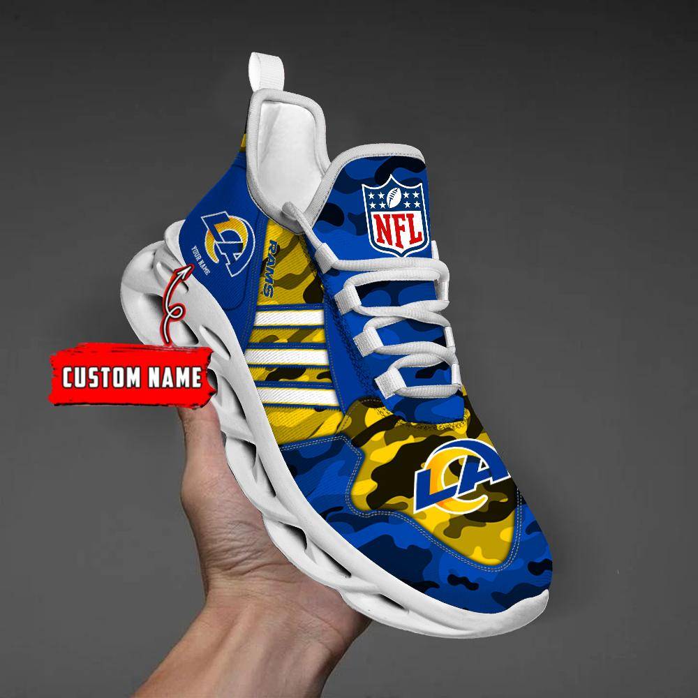 nordmerch los angeles rams max soul shoes sneakers for men and women k8fgn